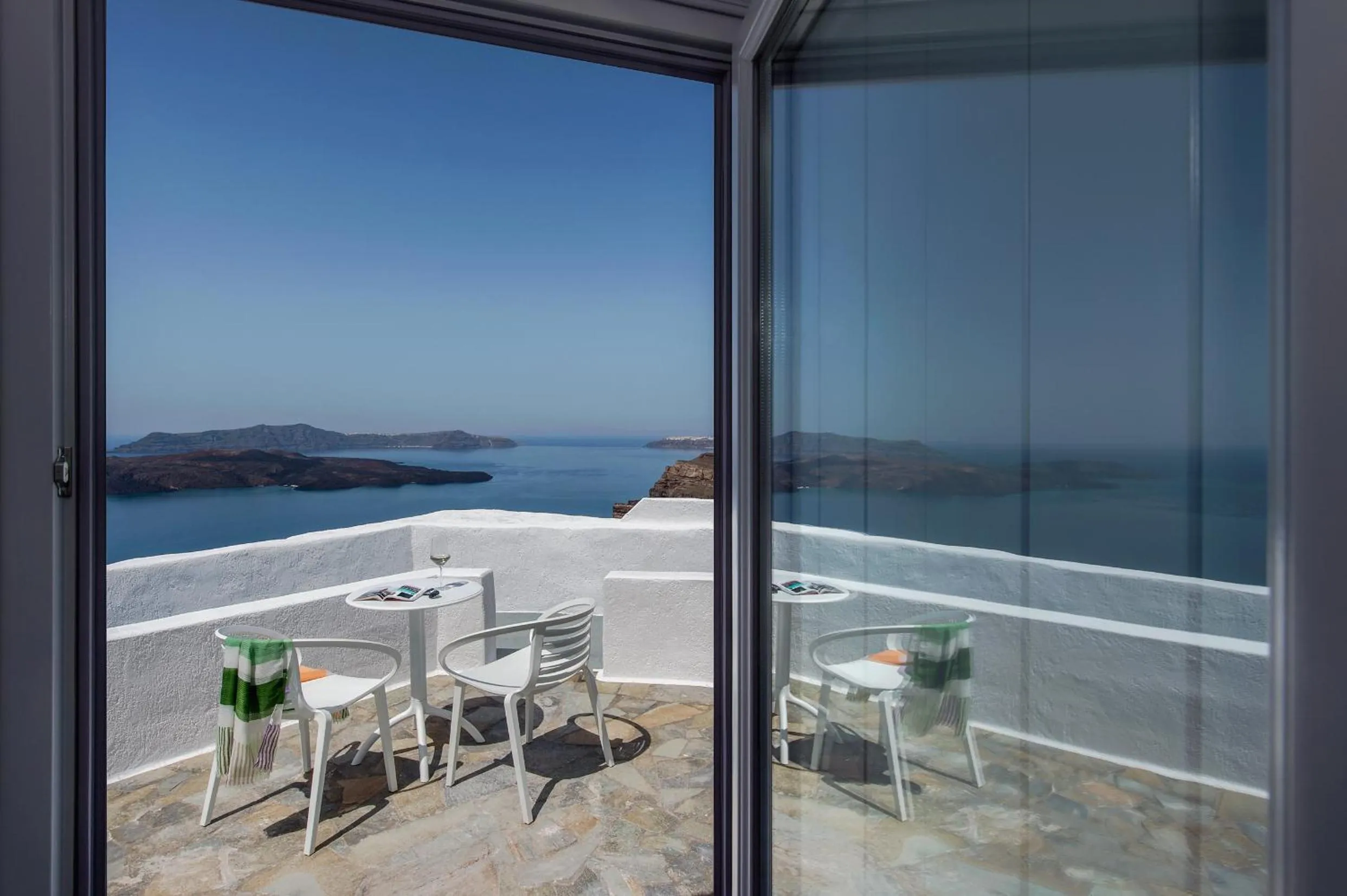 Patio in Villa Irini Fira - Adults Only