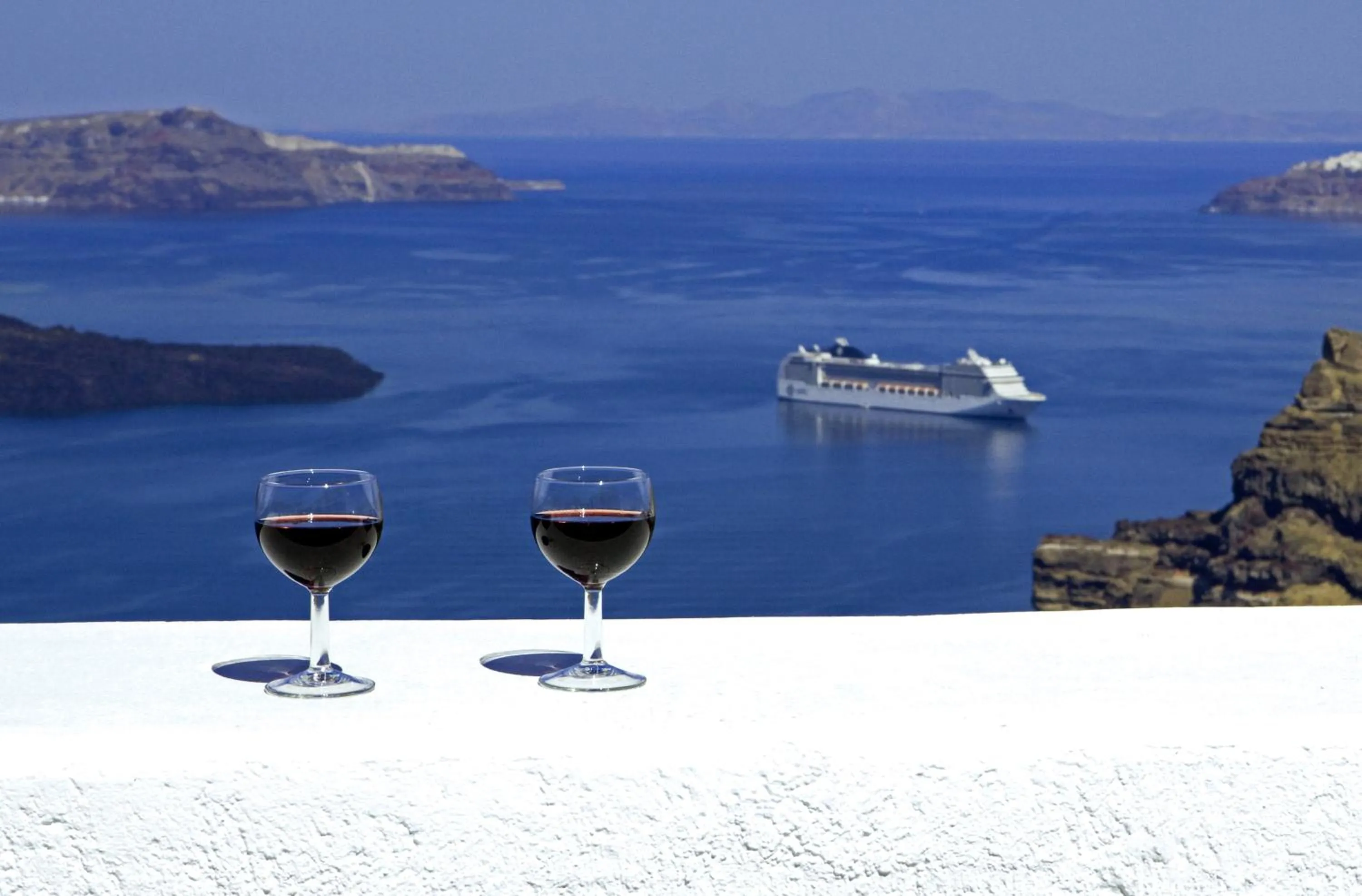 View (from property/room) in Villa Irini Fira - Adults Only