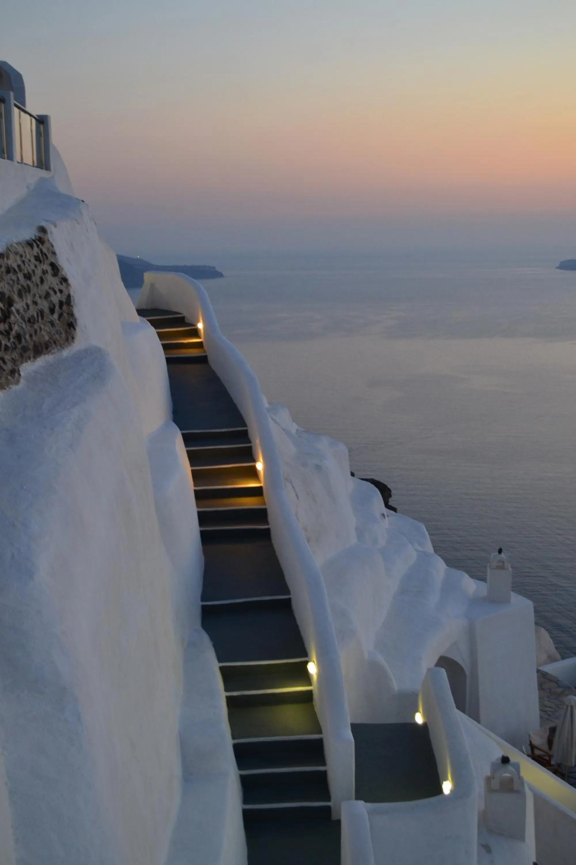 Facade/entrance in Villa Irini Fira - Adults Only