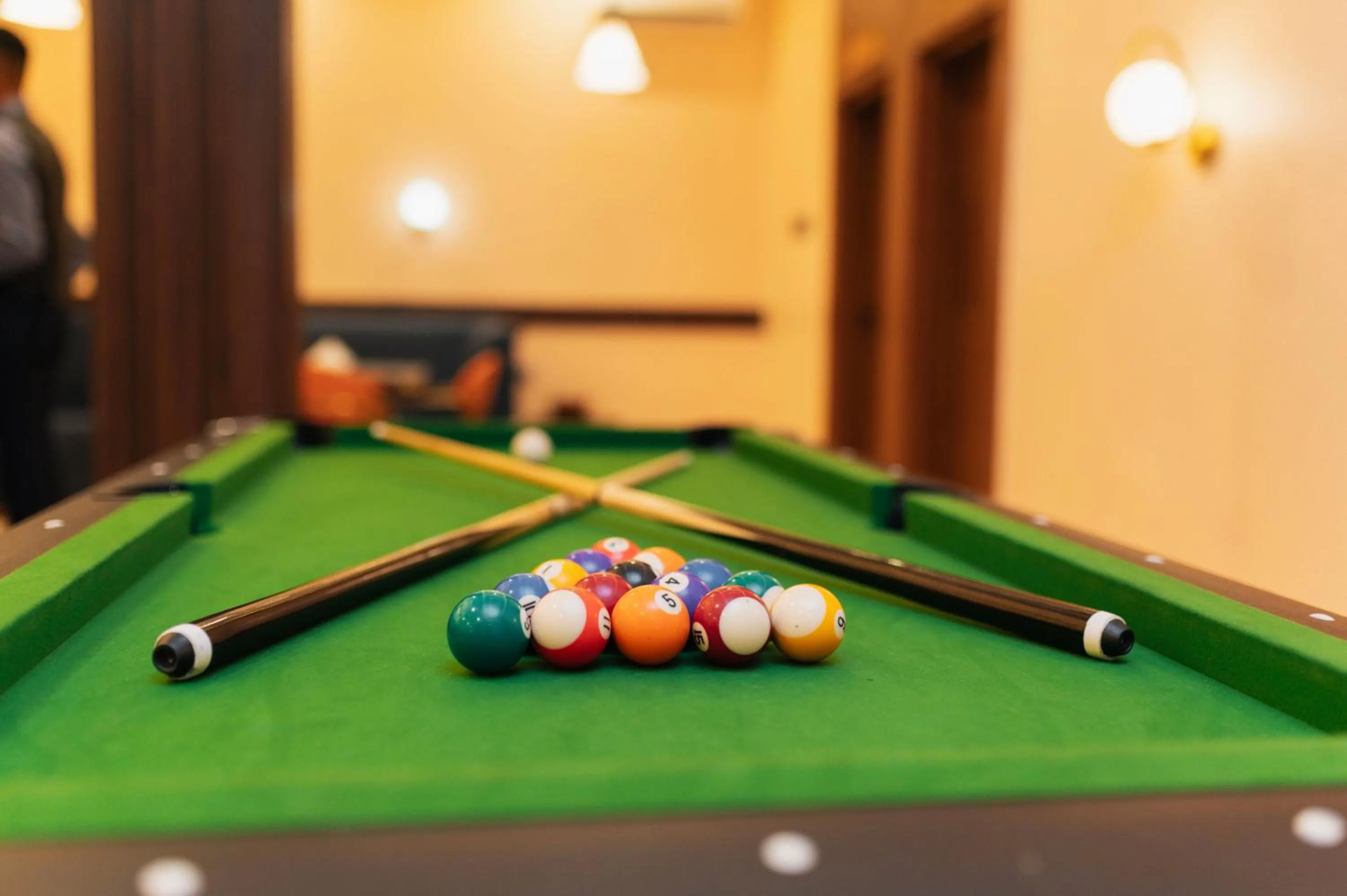 Billiard in The Manor Hotel by Luckzi