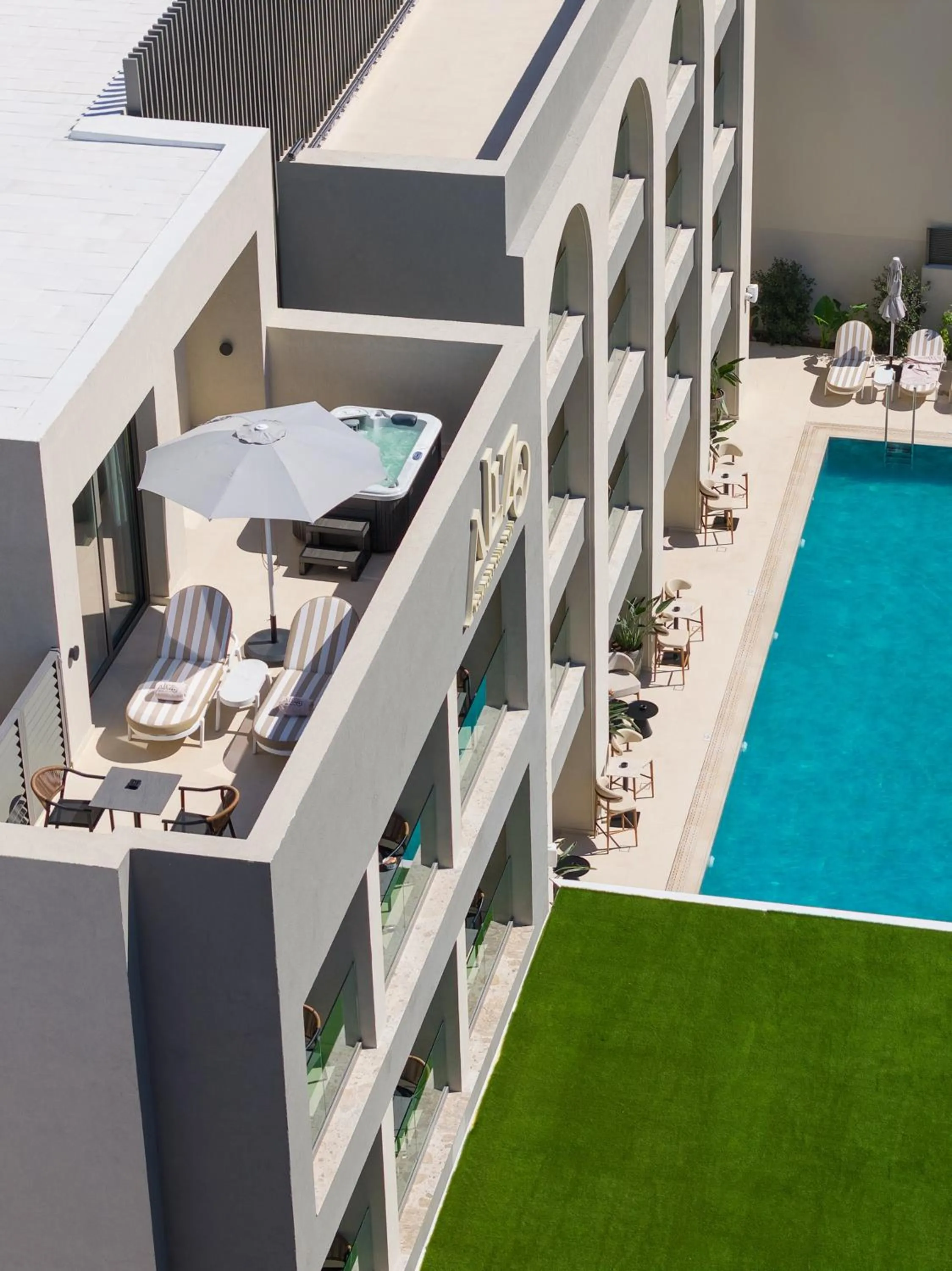 Property building in Alizo Comfort Chic Stay Rhodes - Adults Only