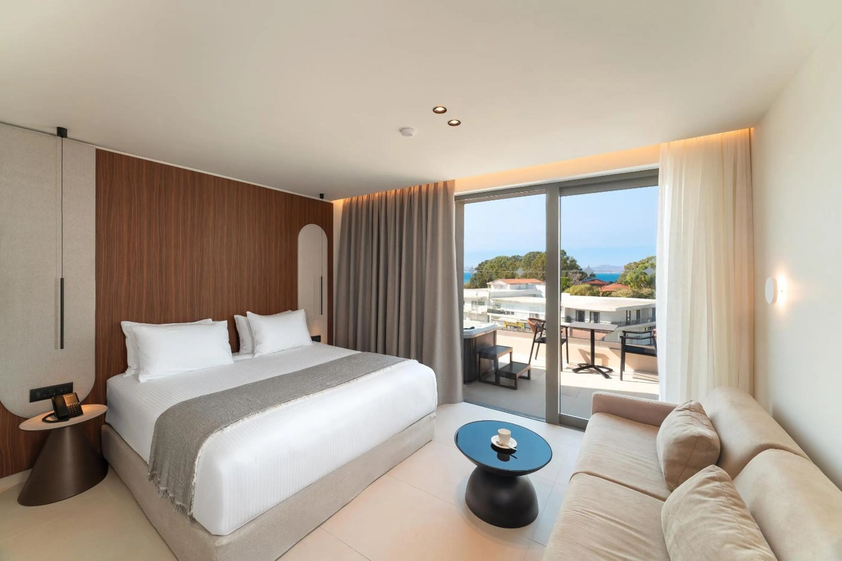 Bed in Alizo Comfort Chic Stay Rhodes - Adults Only