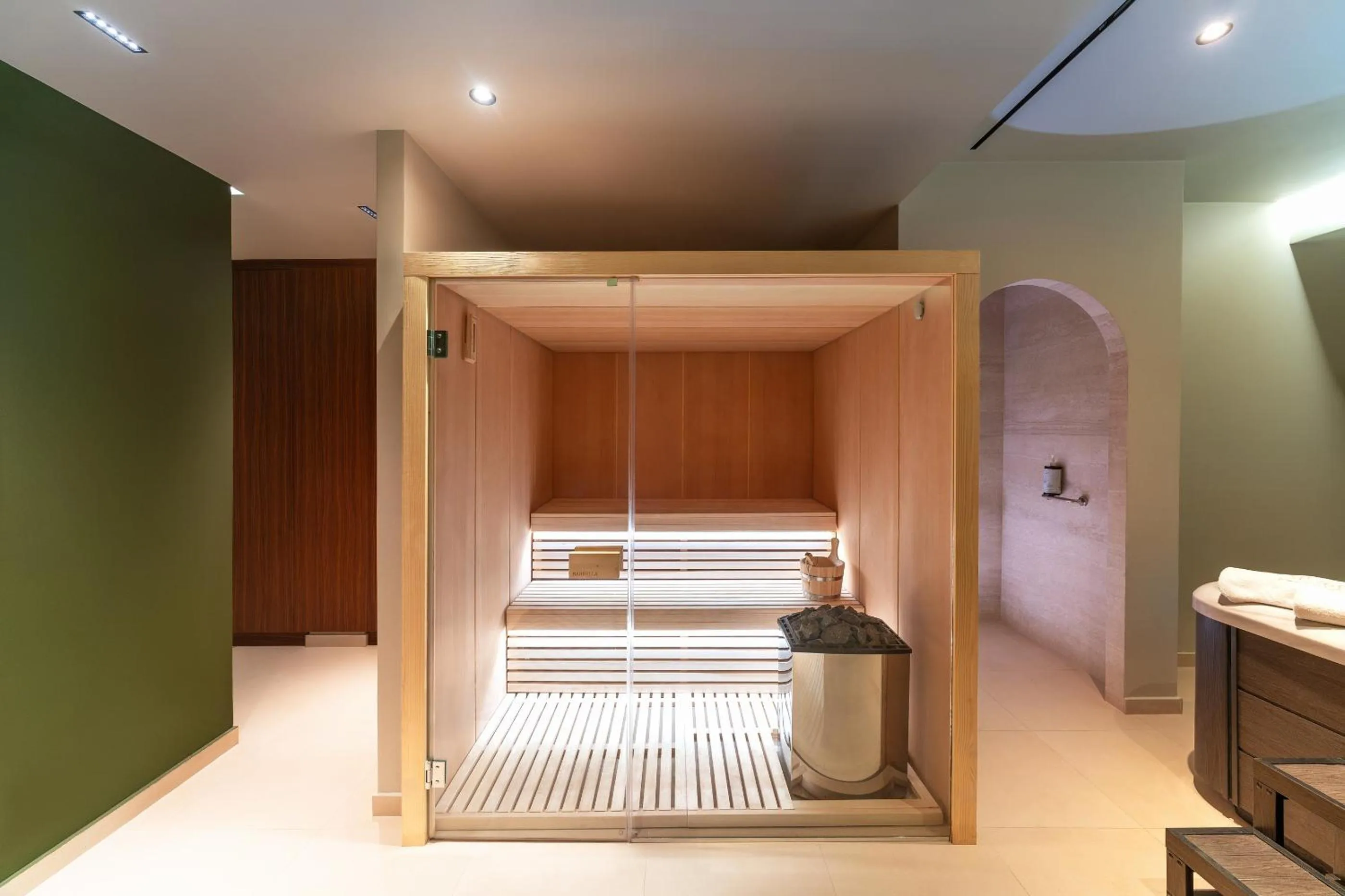 Sauna, Bed in Alizo Comfort Chic Stay Rhodes - Adults Only