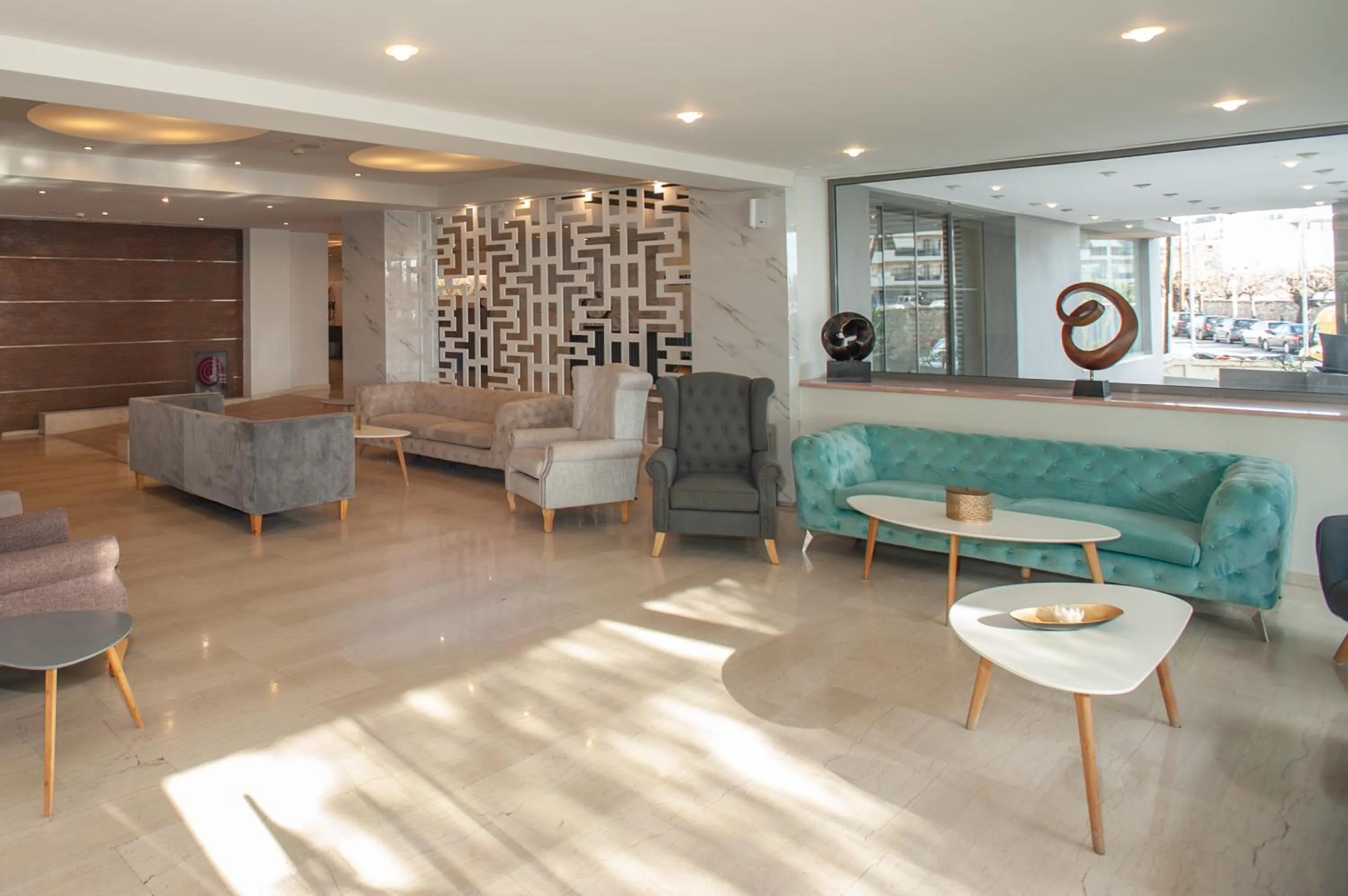 Seating area in Rhodos Horizon Marina - Adults Only