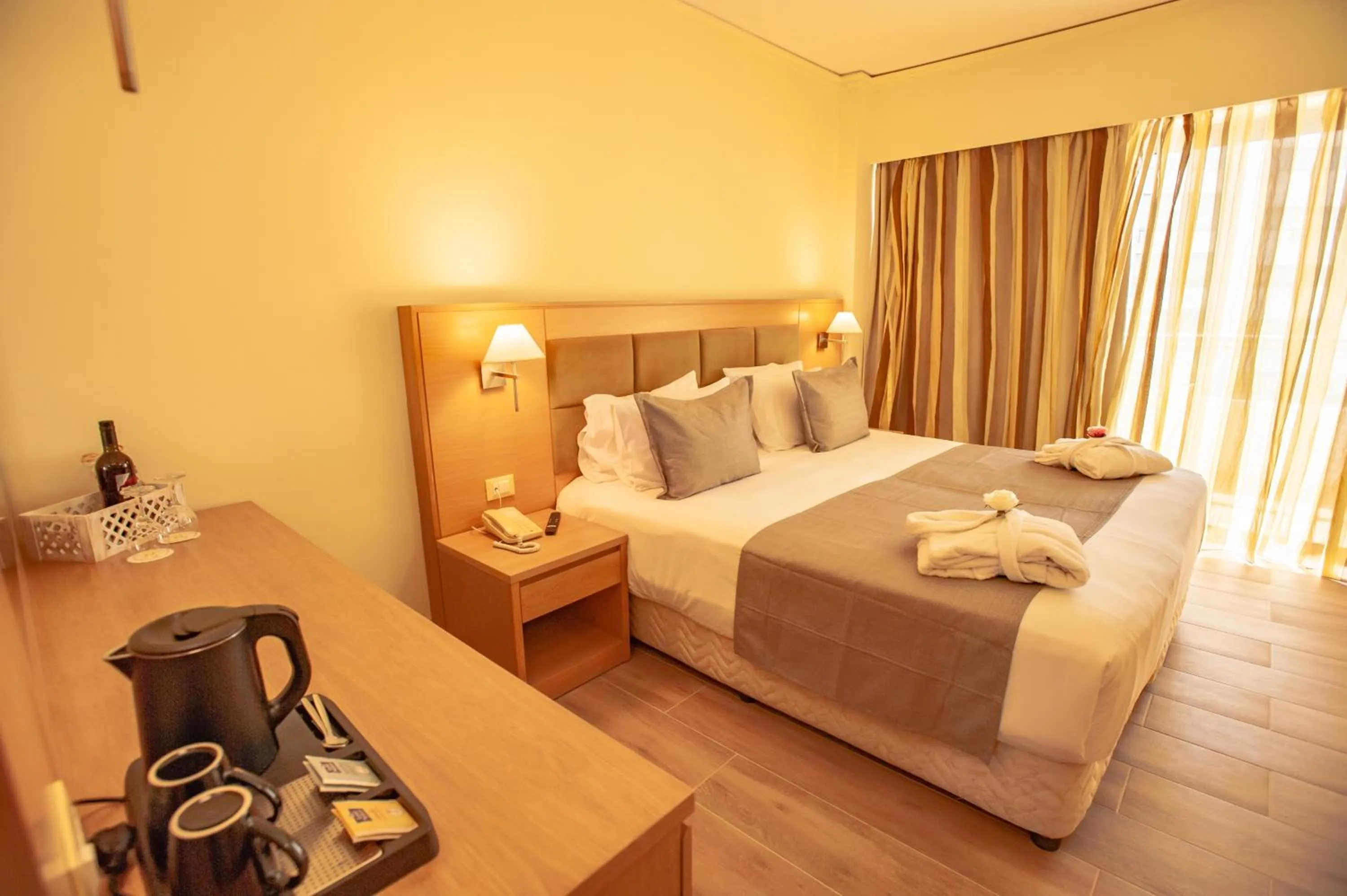 Bedroom, Bed in Rhodos Horizon Marina - Adults Only