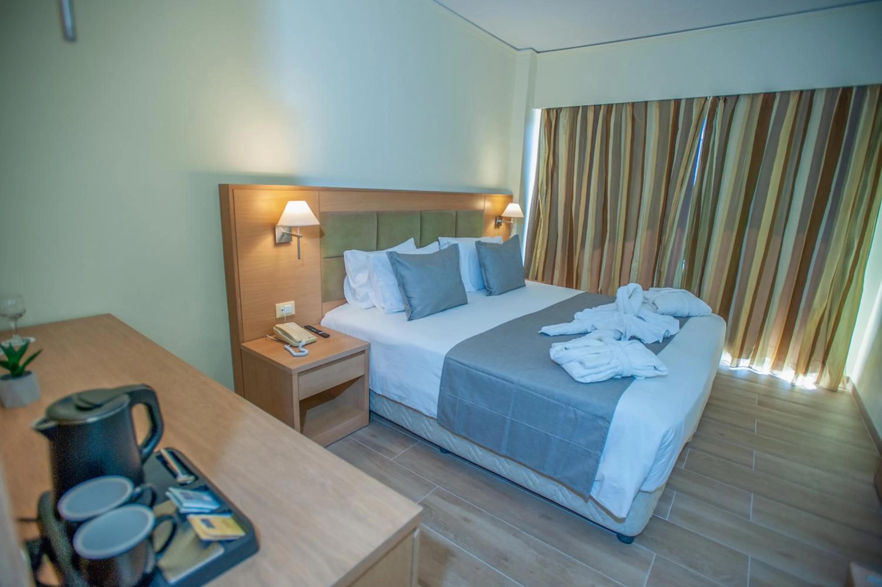 Bedroom, Bed in Rhodos Horizon Marina - Adults Only