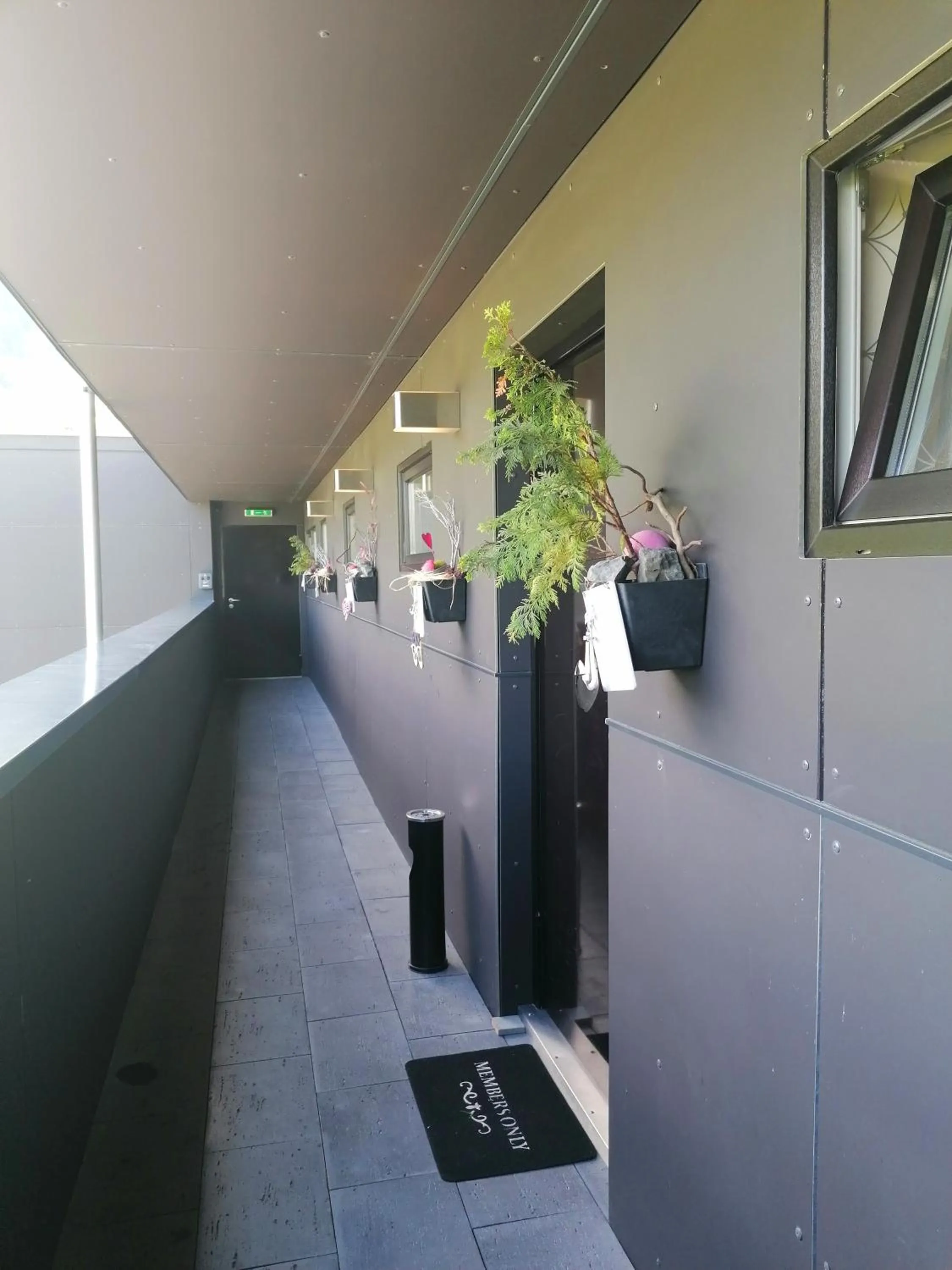 Patio in Business Apartments