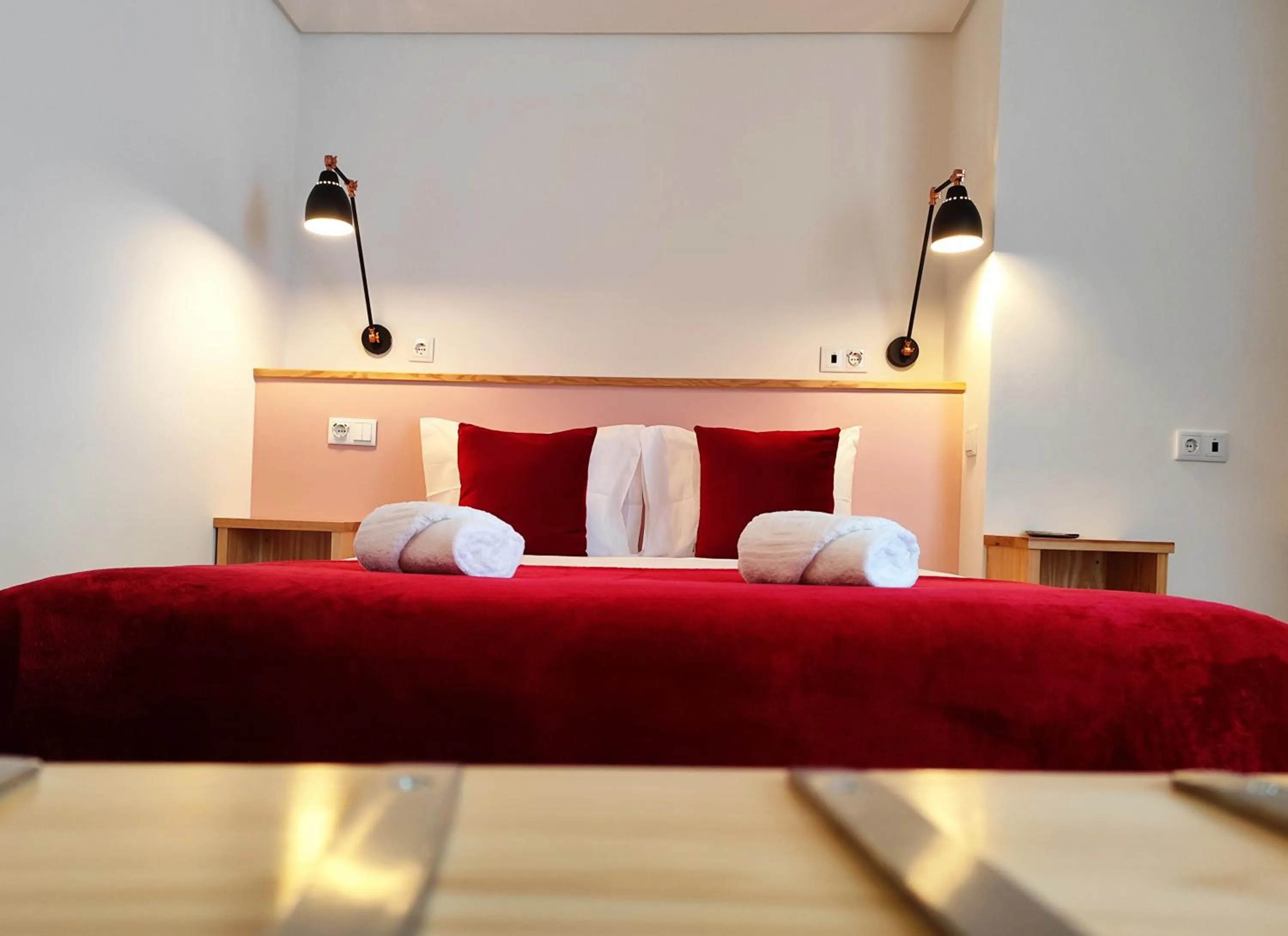 Bed in Bacalhoeiros 125 Hotel