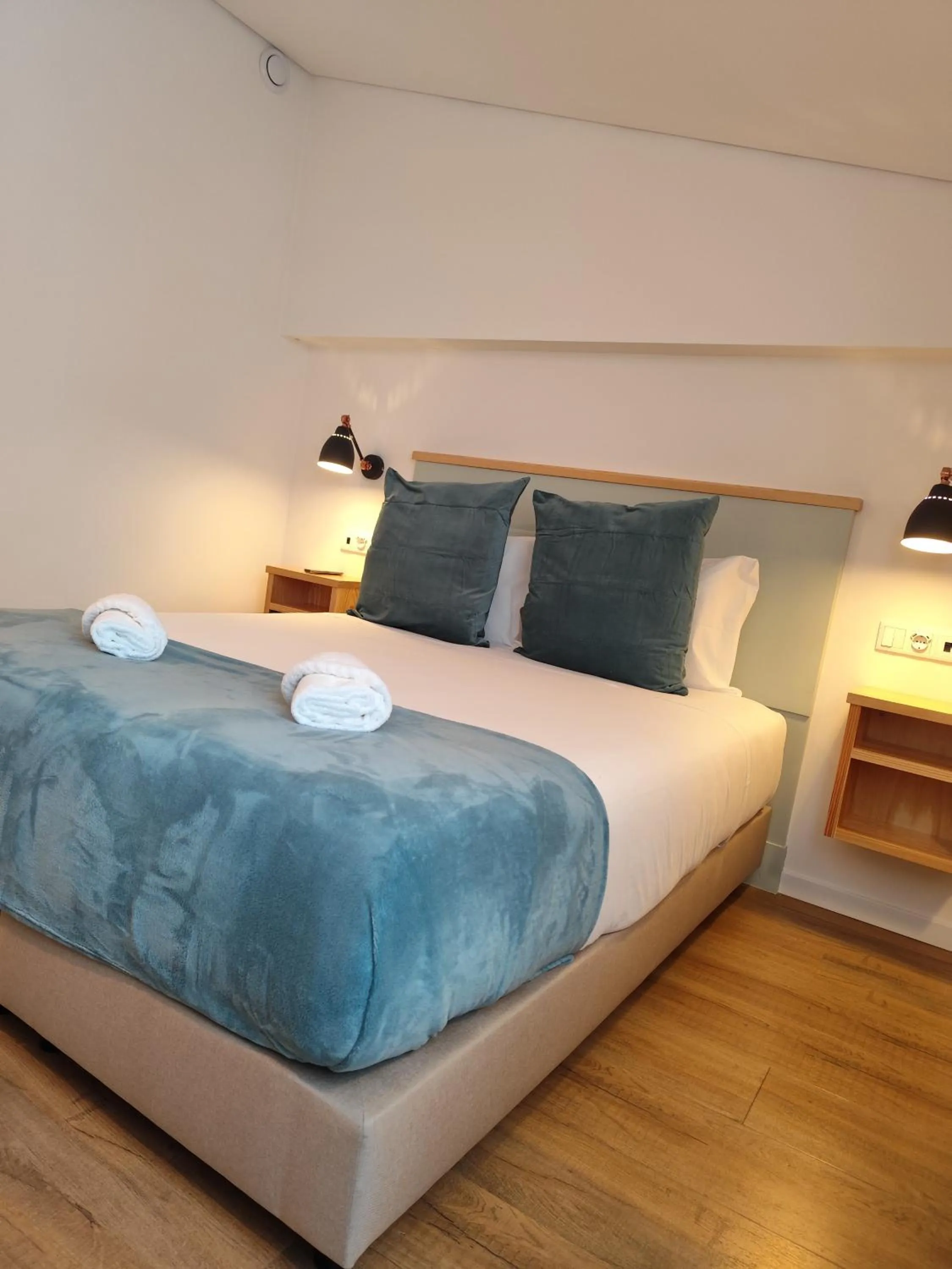 Bed in Bacalhoeiros 125 Hotel