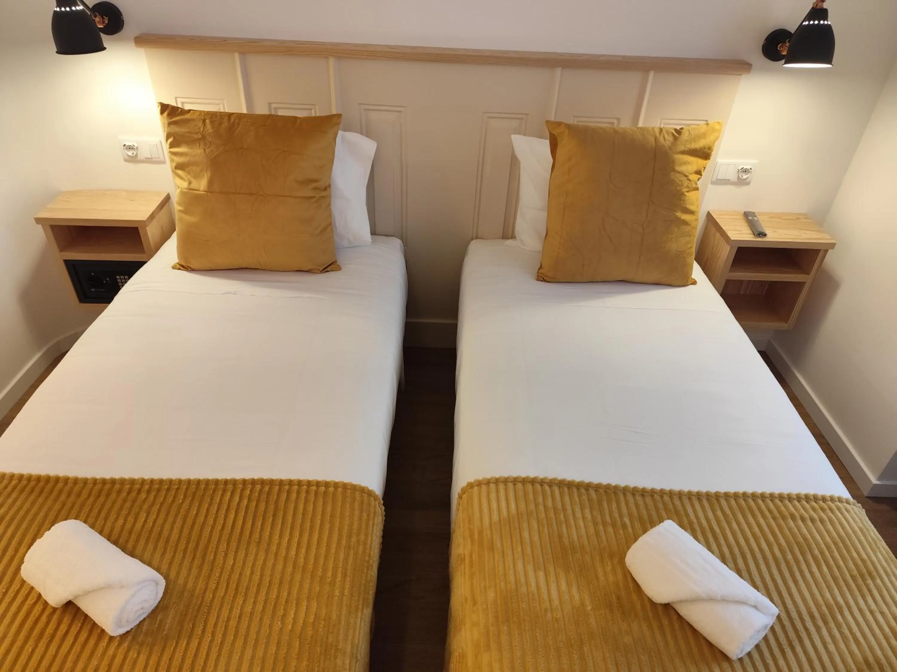 Bed in Bacalhoeiros 125 Hotel