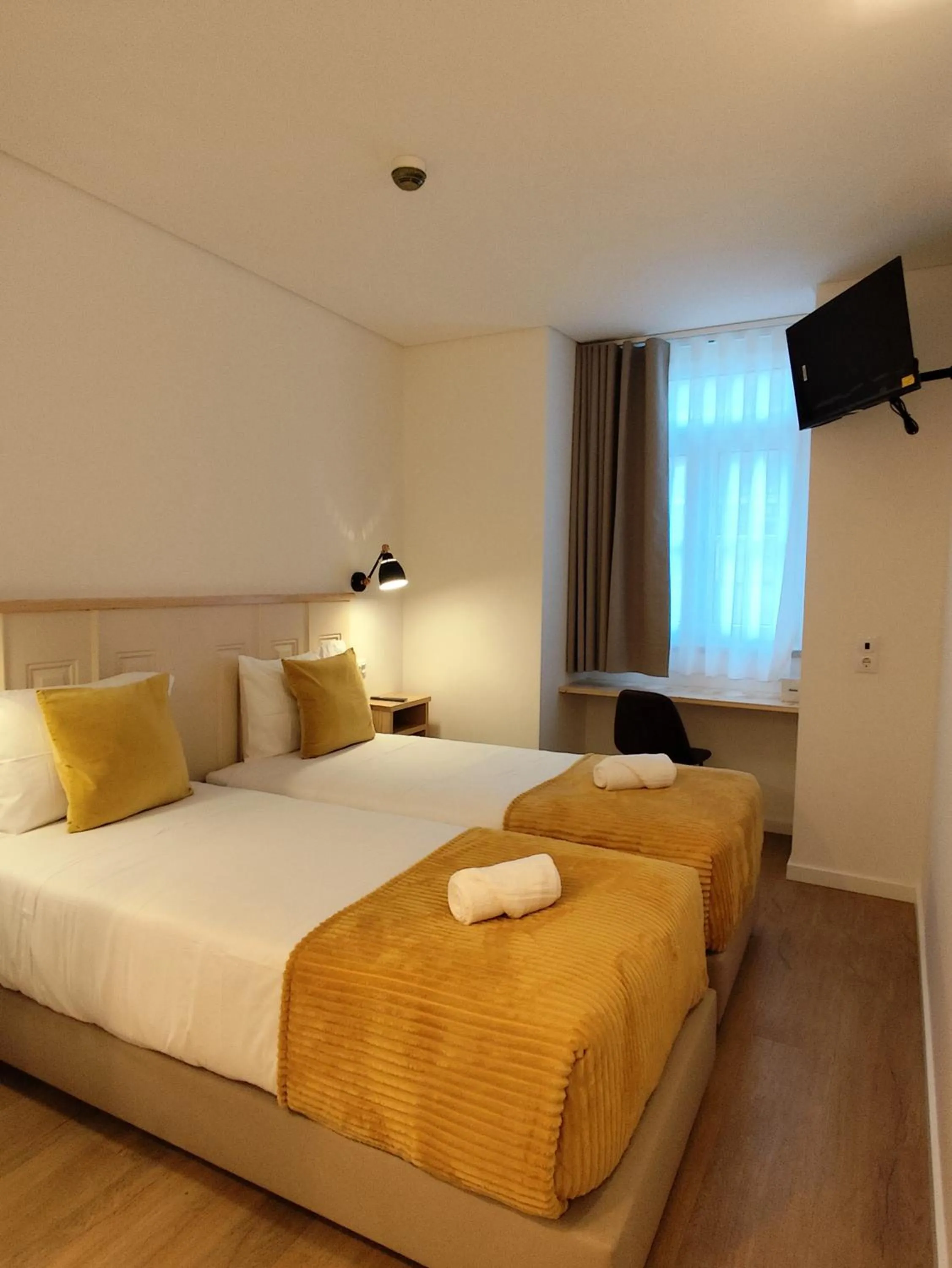 Bed in Bacalhoeiros 125 Hotel