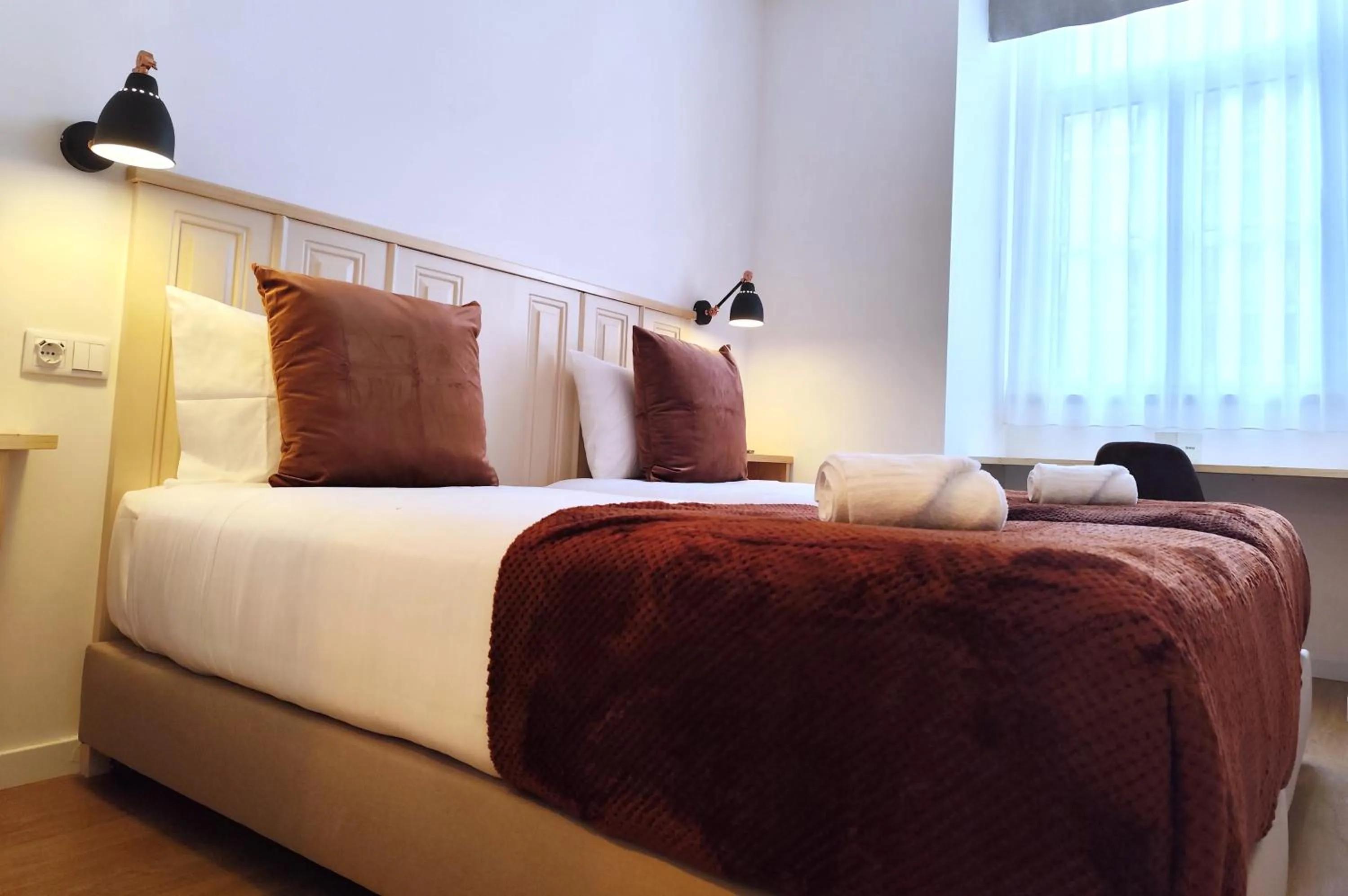 Bed in Bacalhoeiros 125 Hotel