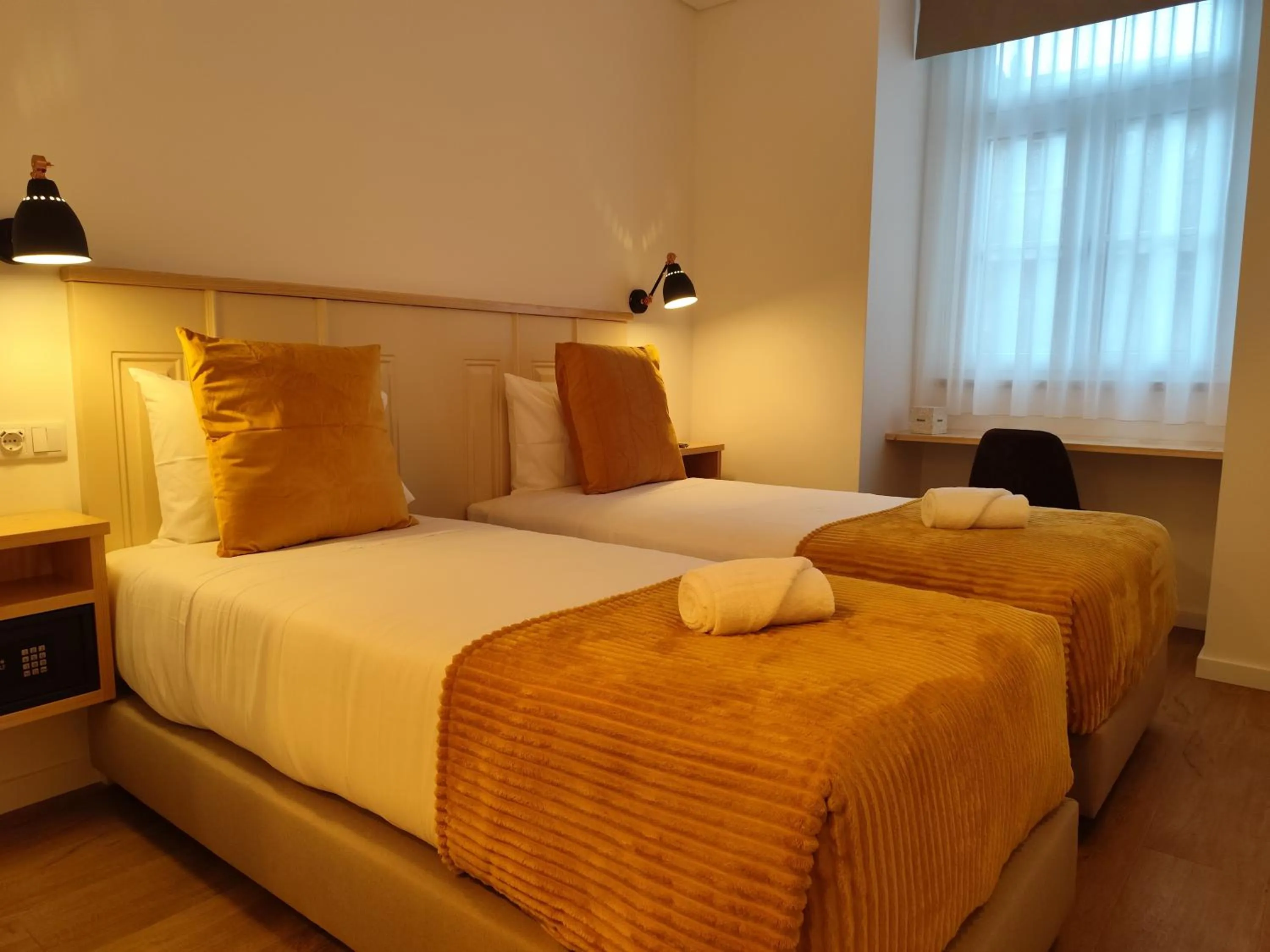 Bed in Bacalhoeiros 125 Hotel