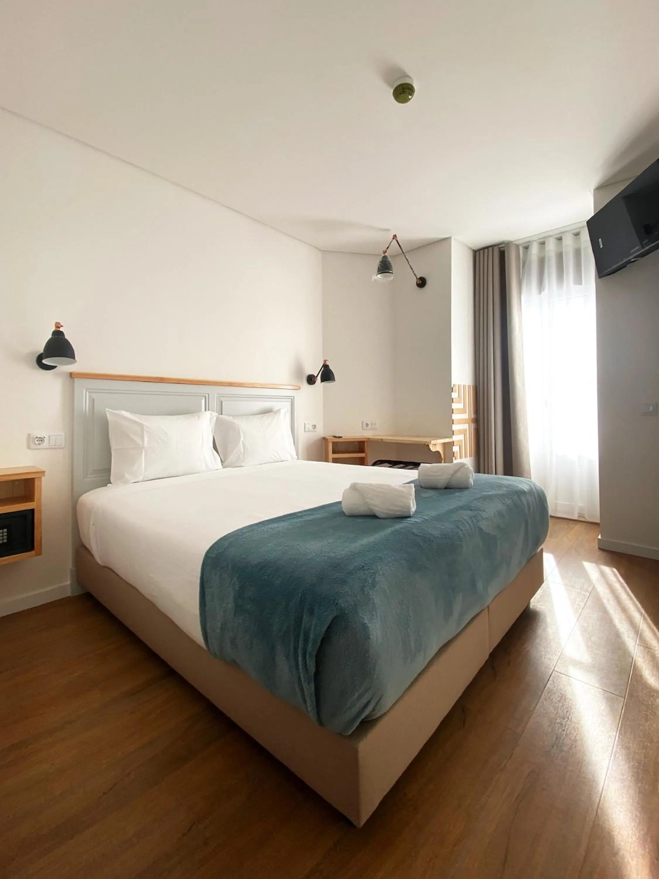 Bed in Bacalhoeiros 125 Hotel