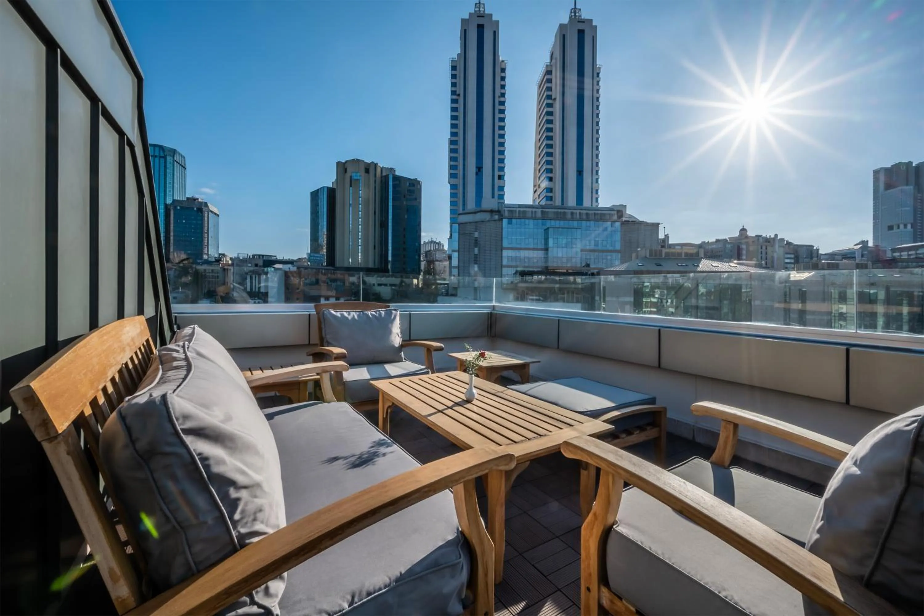 Balcony/Terrace in Veyron Hotels & SPA