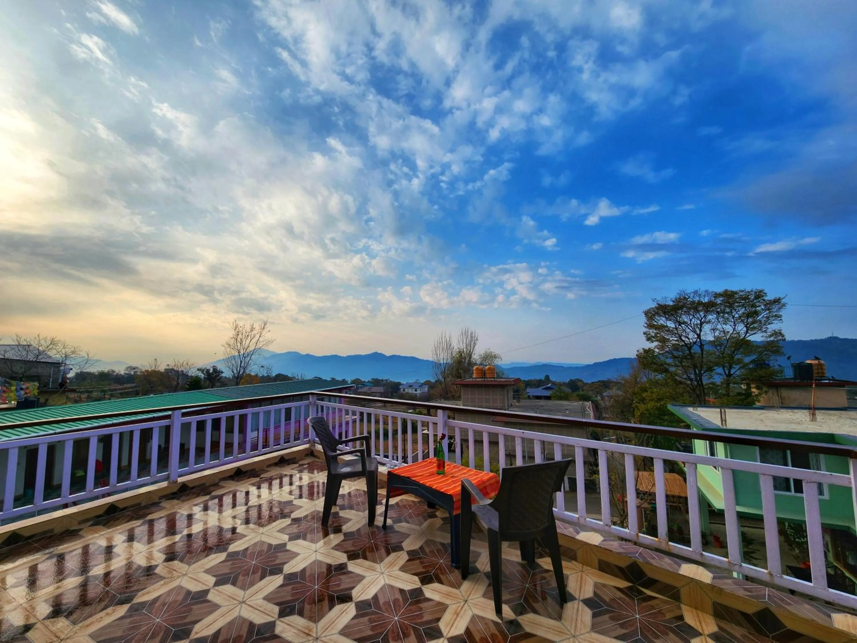 Balcony/Terrace in Dorjee House Bir