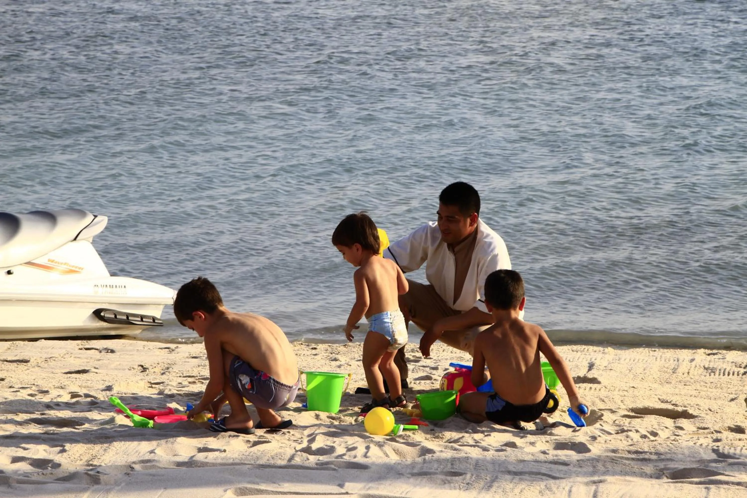 Family in Dana Beach Resort