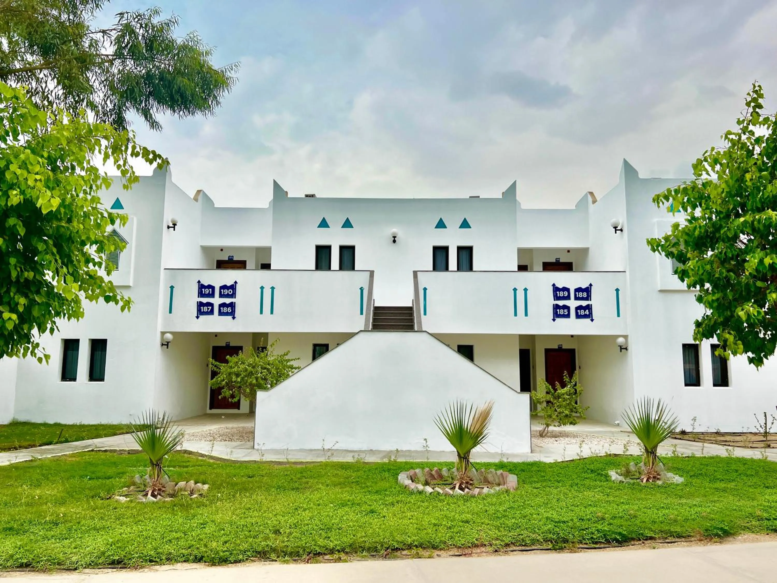 Facade/entrance in Dana Beach Resort