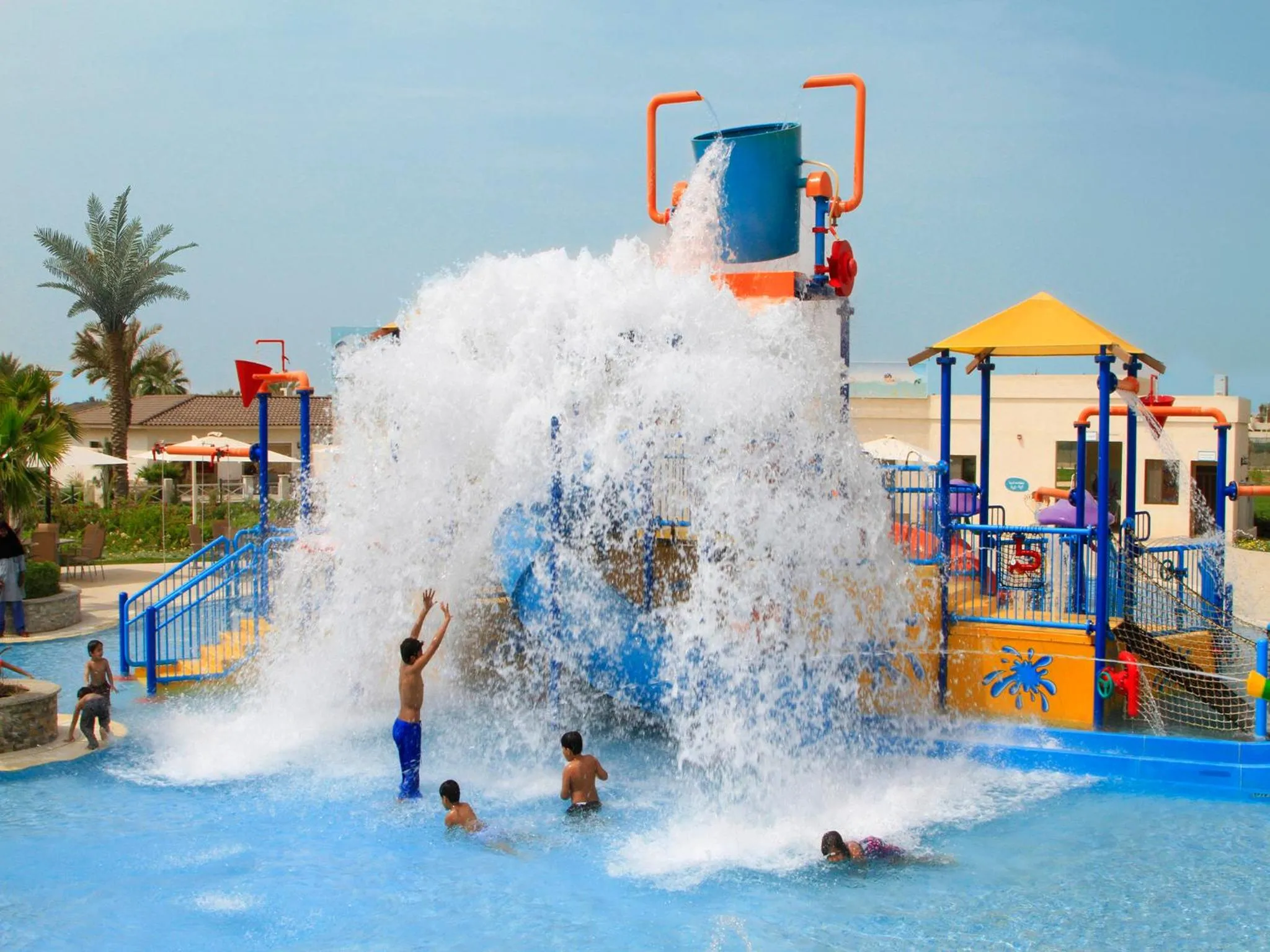 Aqua park in Dana Beach Resort