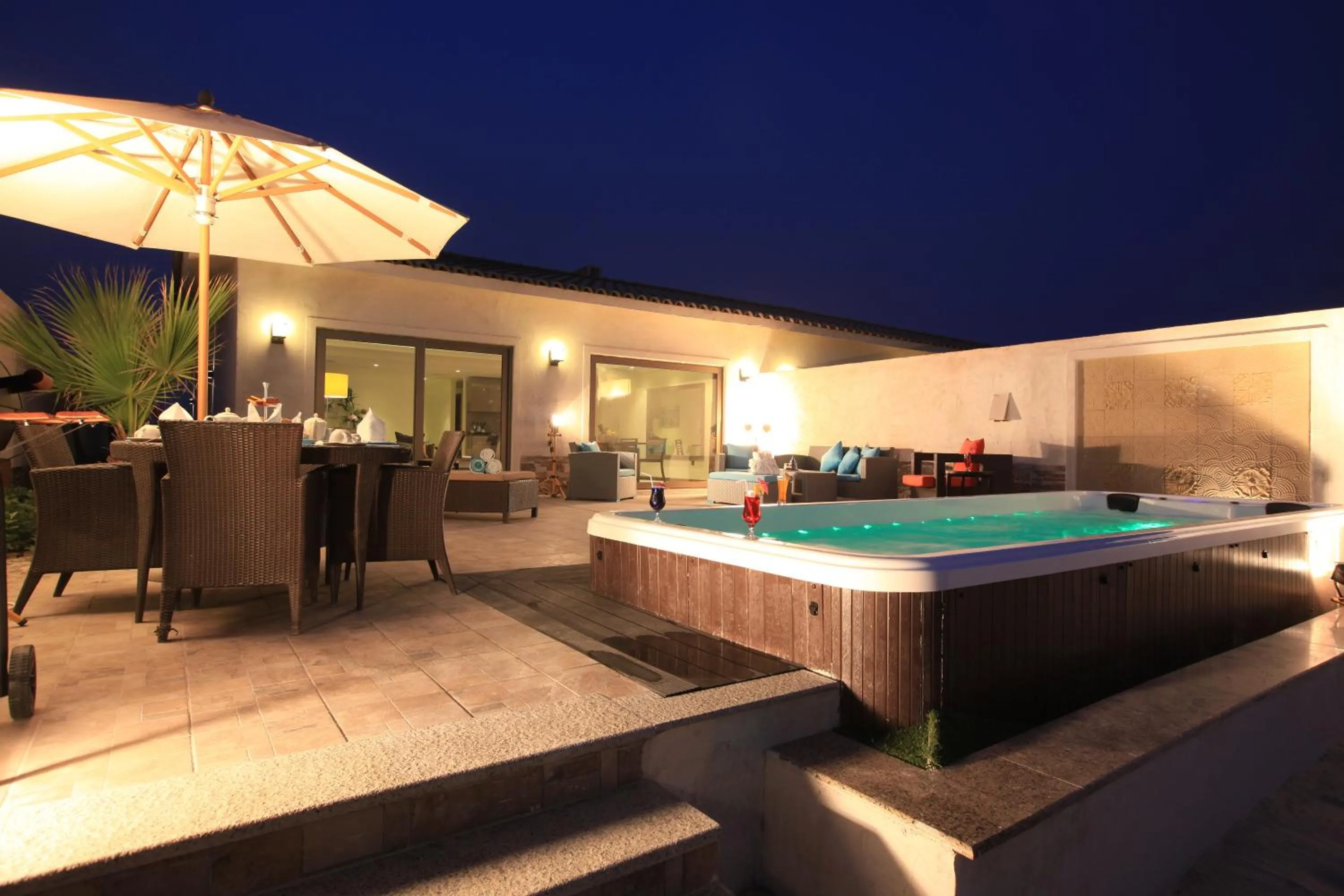 Night in Dana Beach Resort