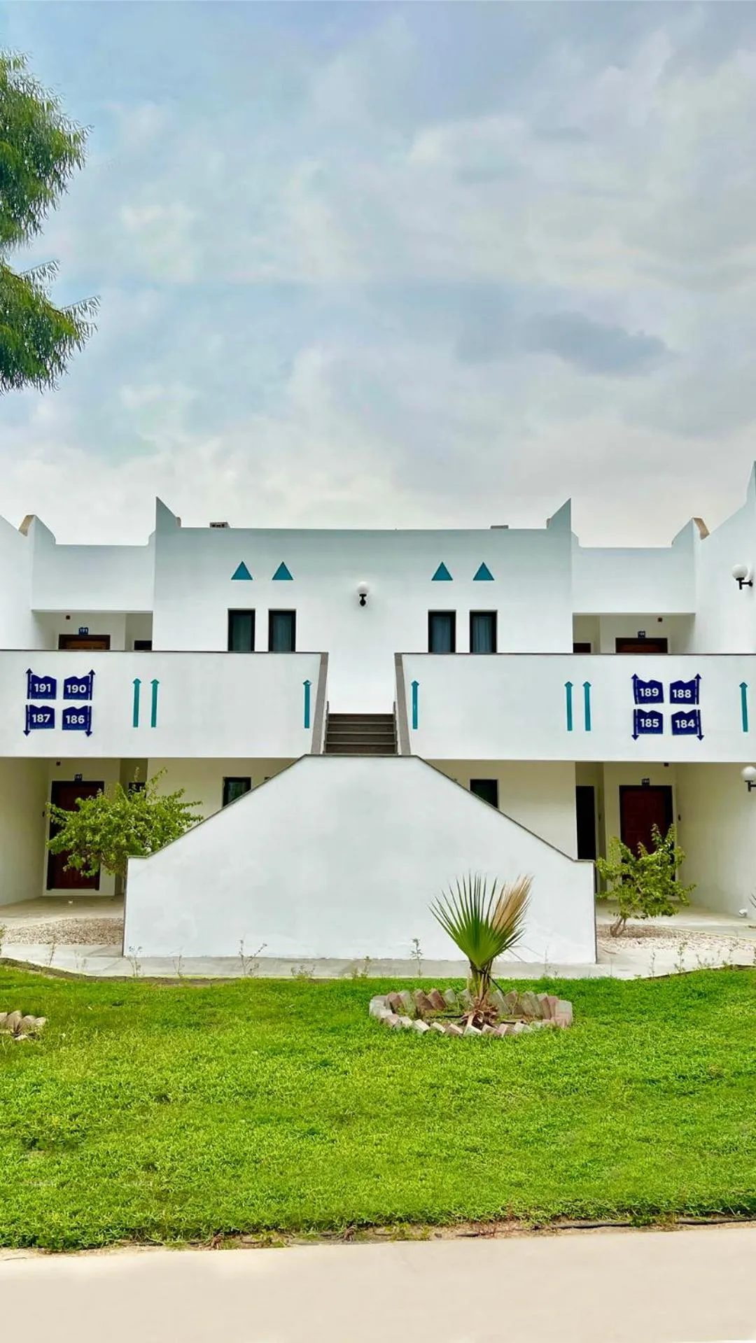 Facade/entrance in Dana Beach Resort