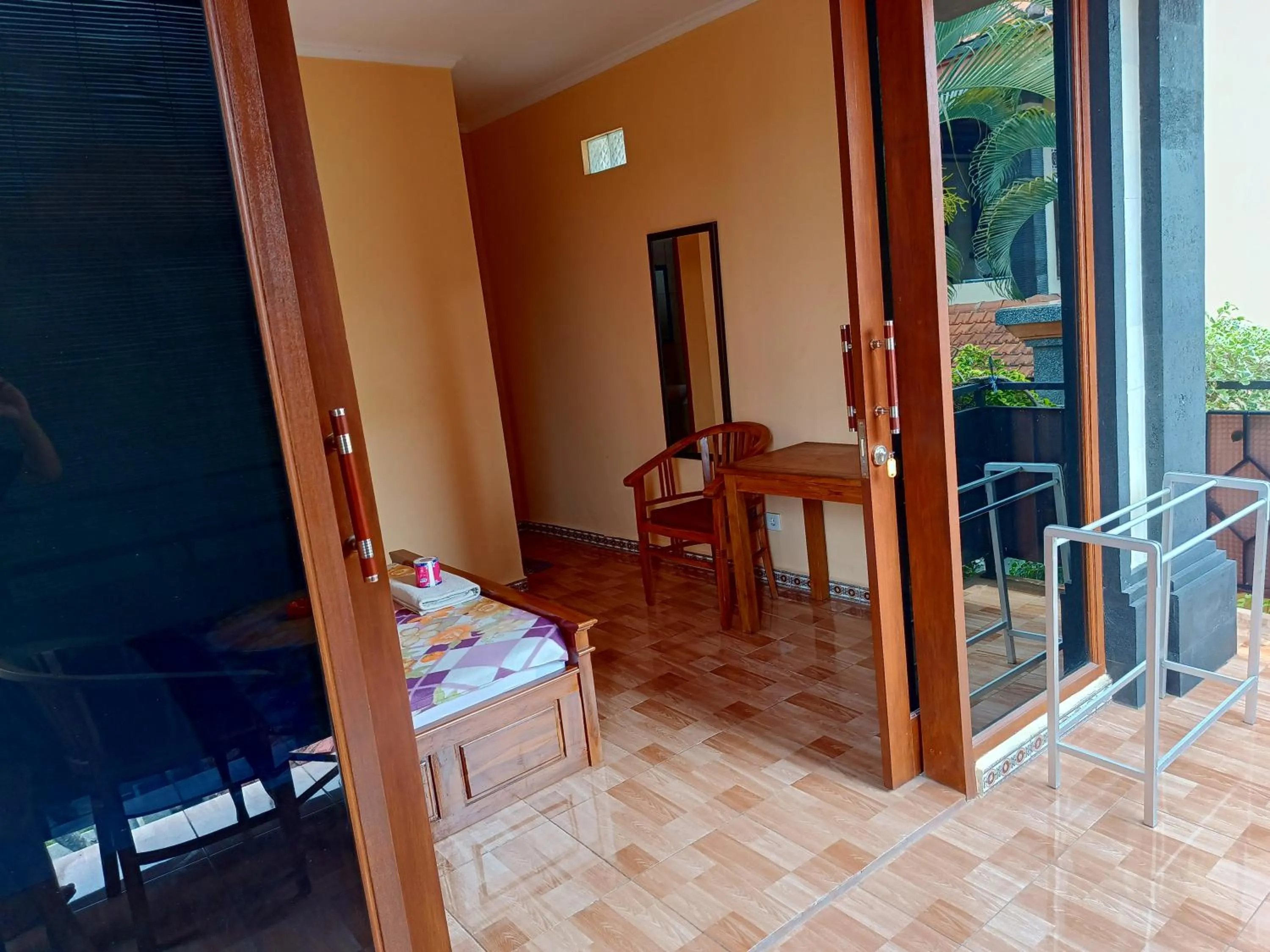 Seating area in Nyoman House Ubud