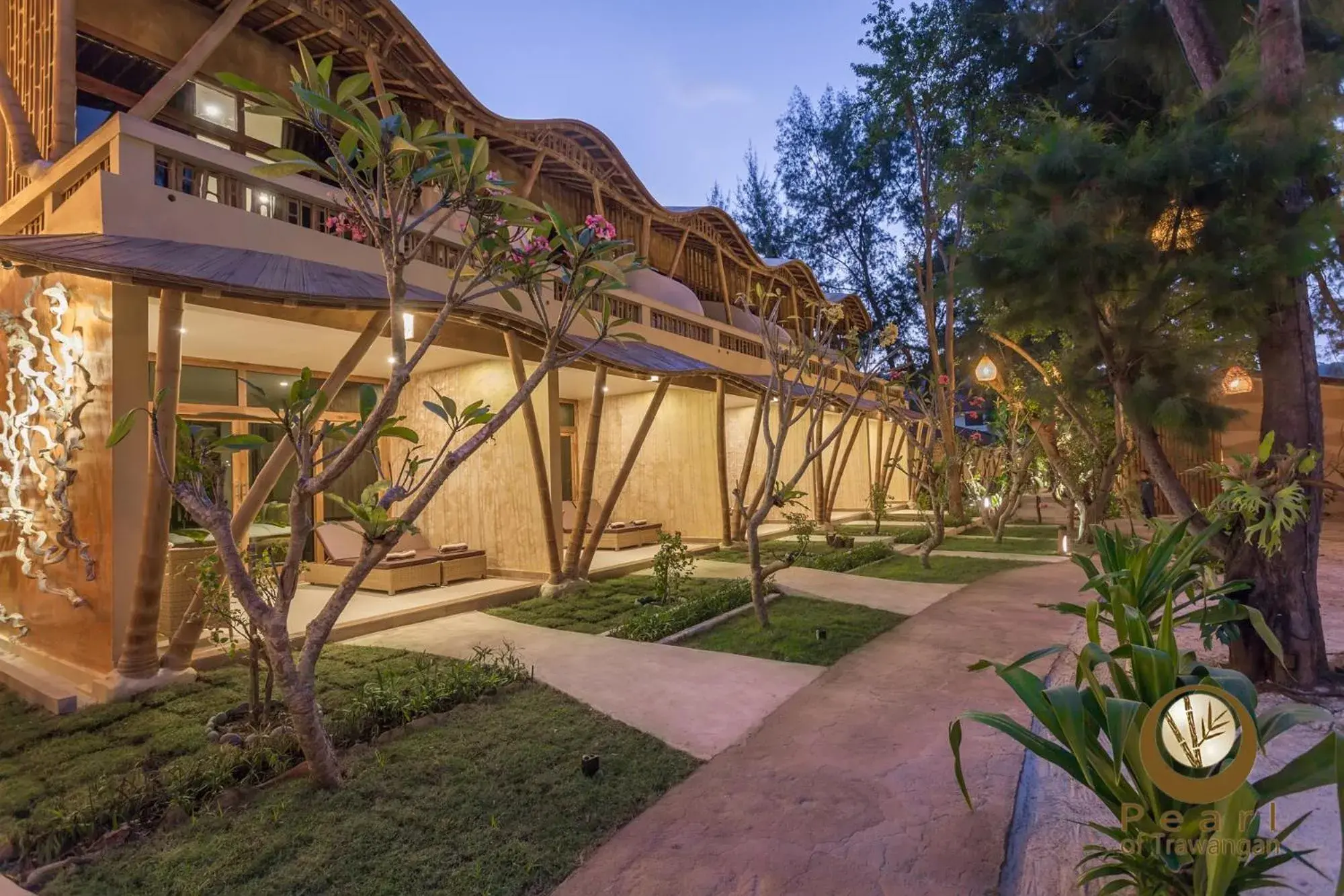 Garden view in Pearl of Trawangan Garden view in Pearl of Trawangan