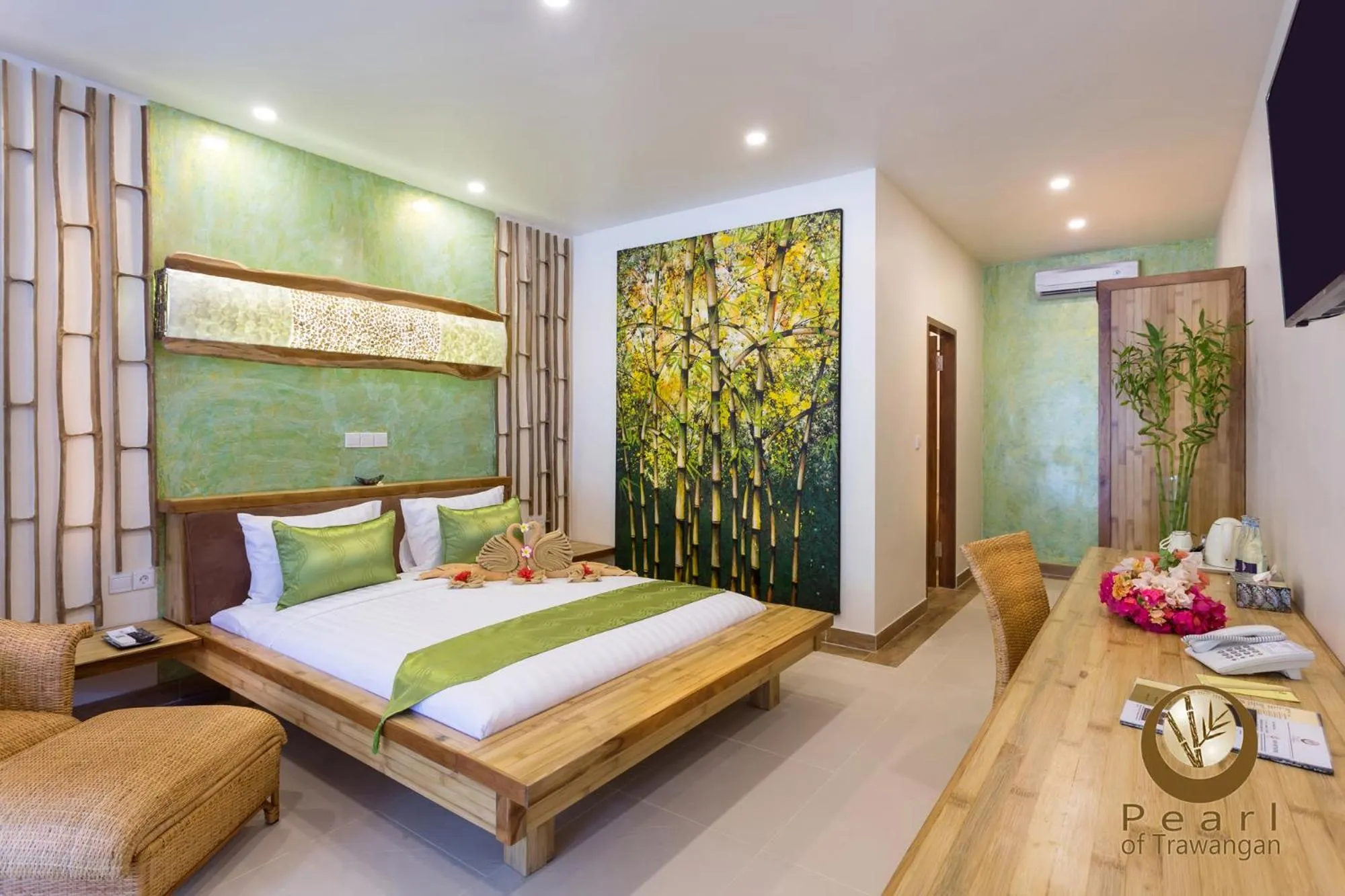 Bedroom, Bed in Pearl of Trawangan