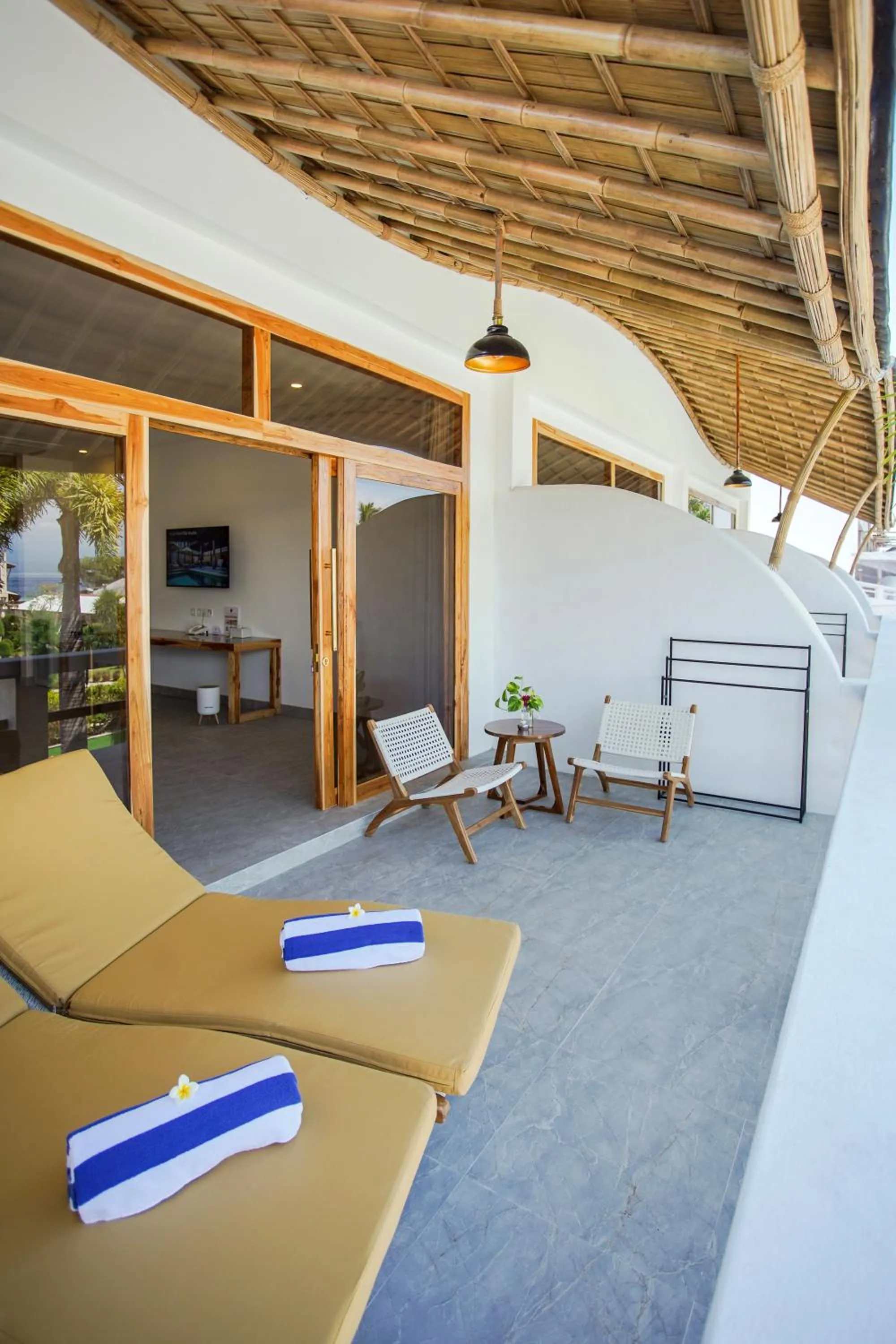 Balcony/Terrace in Pearl of Trawangan