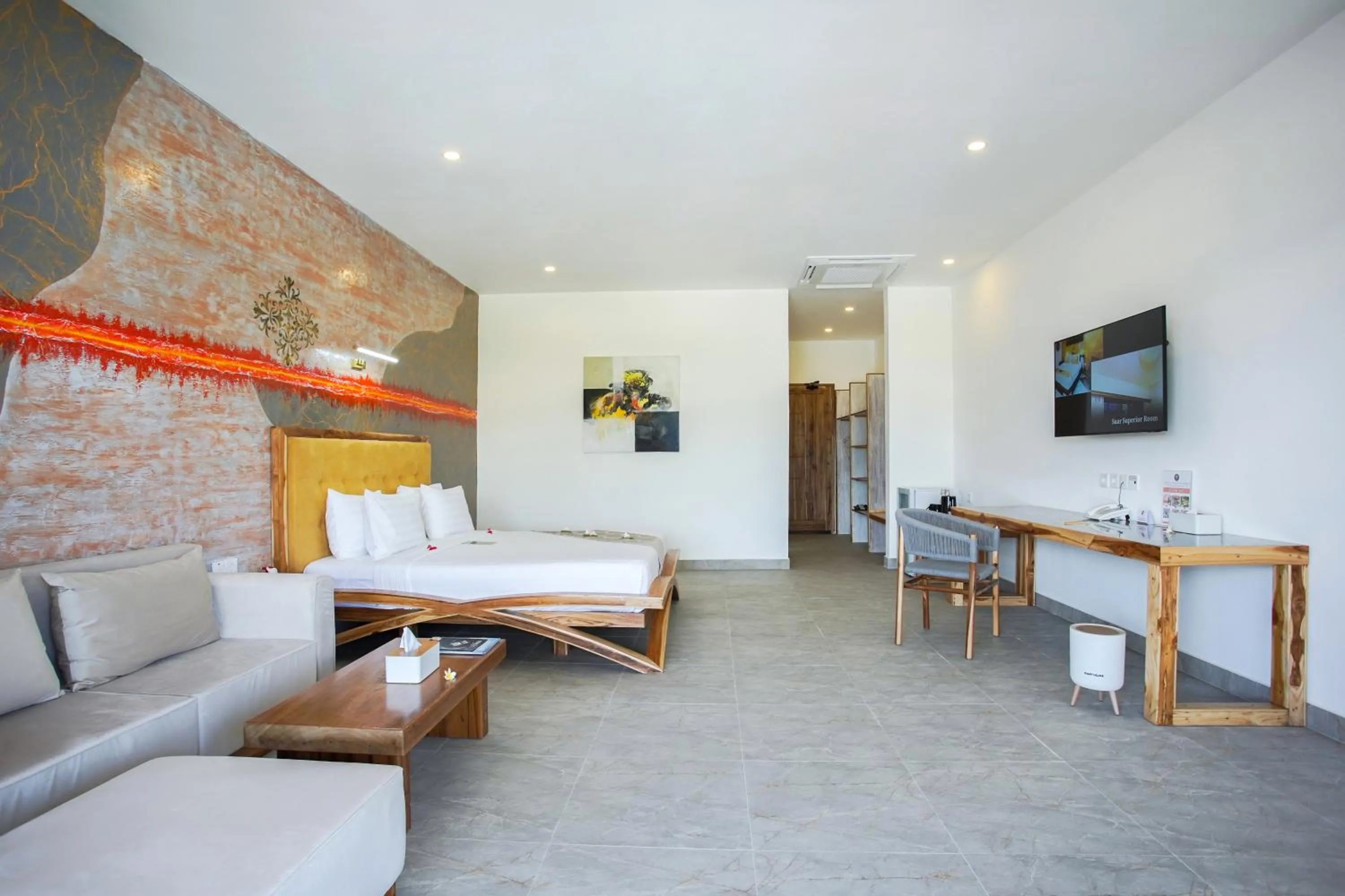 Bedroom, Bed in Pearl of Trawangan