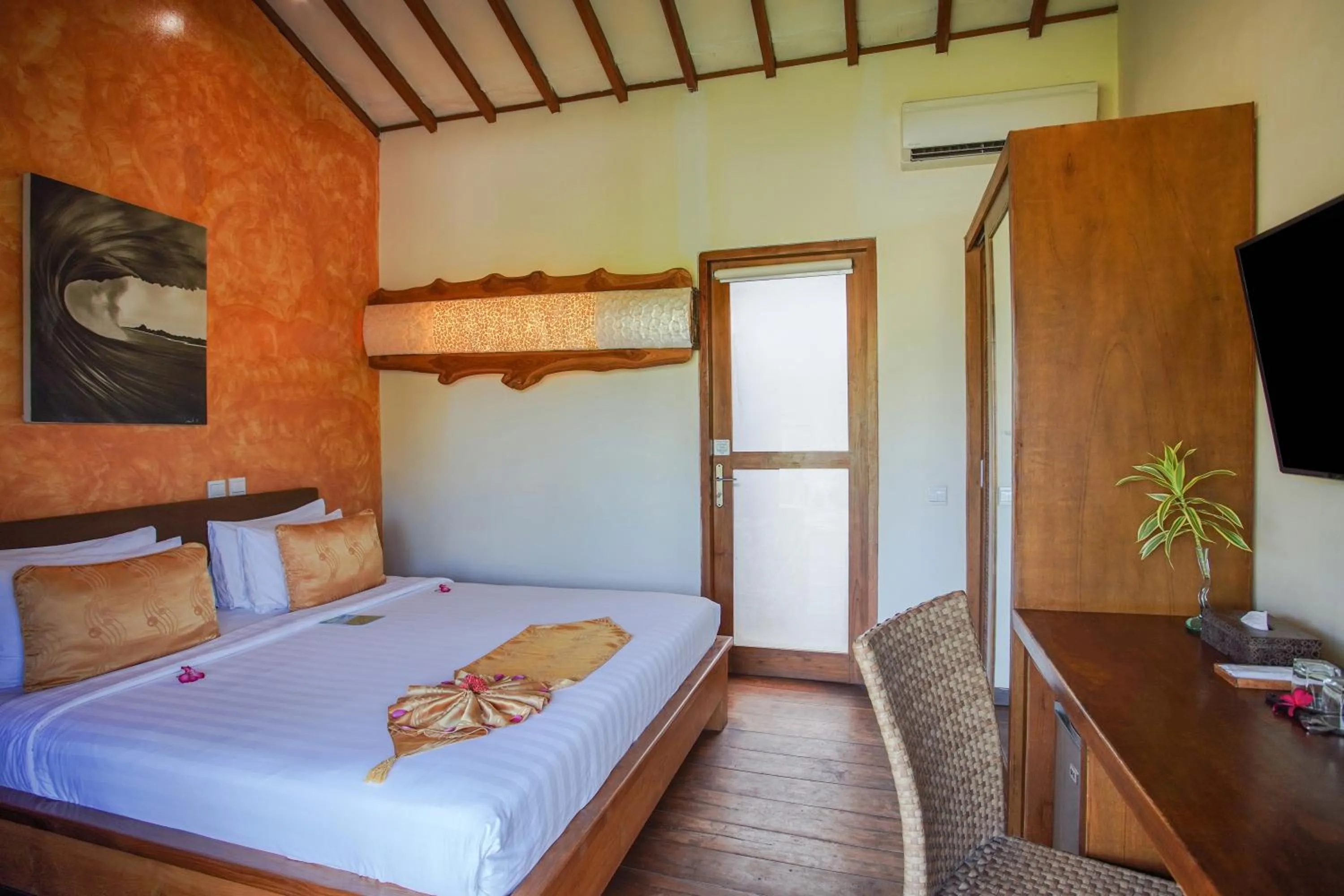 Bedroom, Bed in Pearl of Trawangan