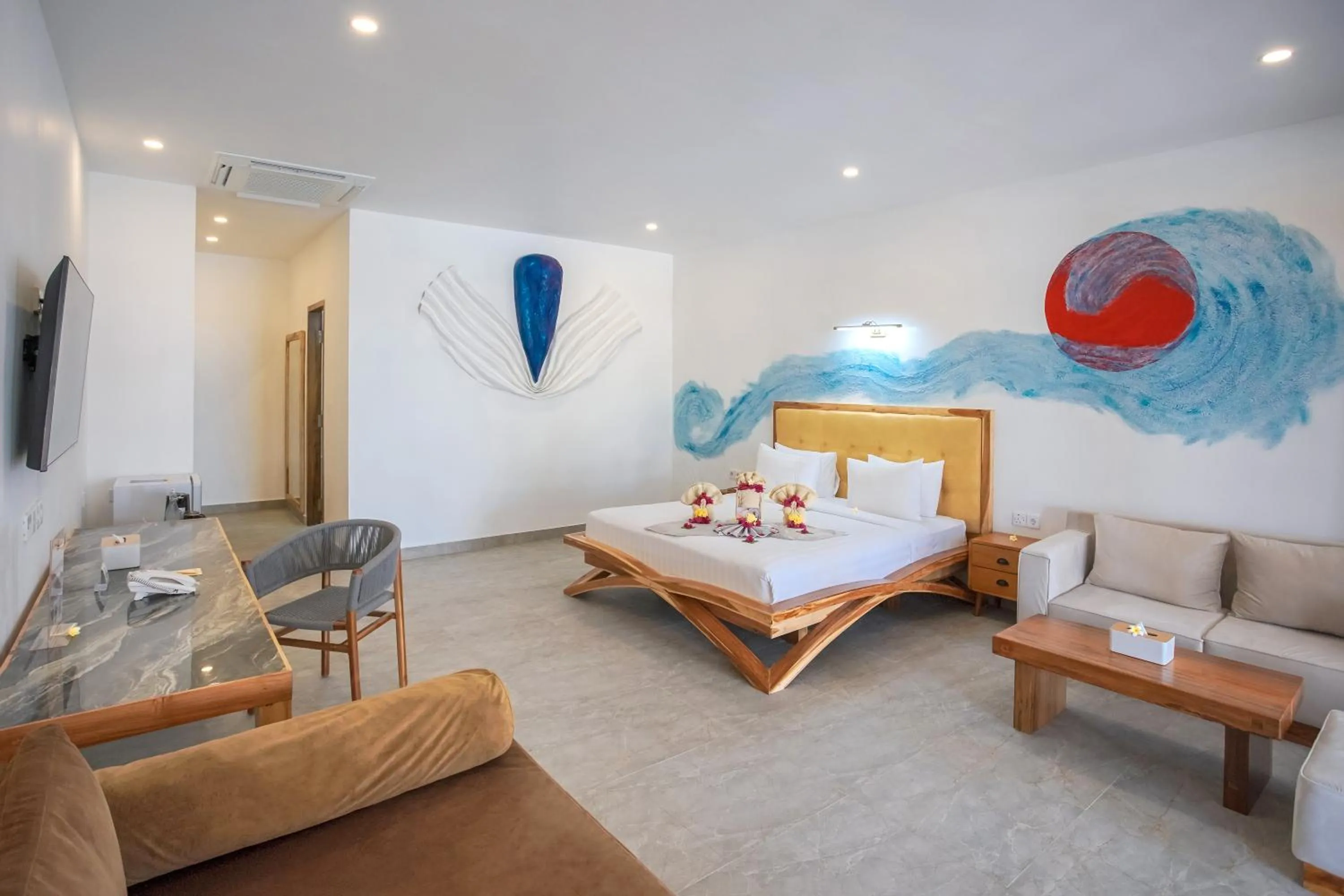 Bedroom, Bed in Pearl of Trawangan