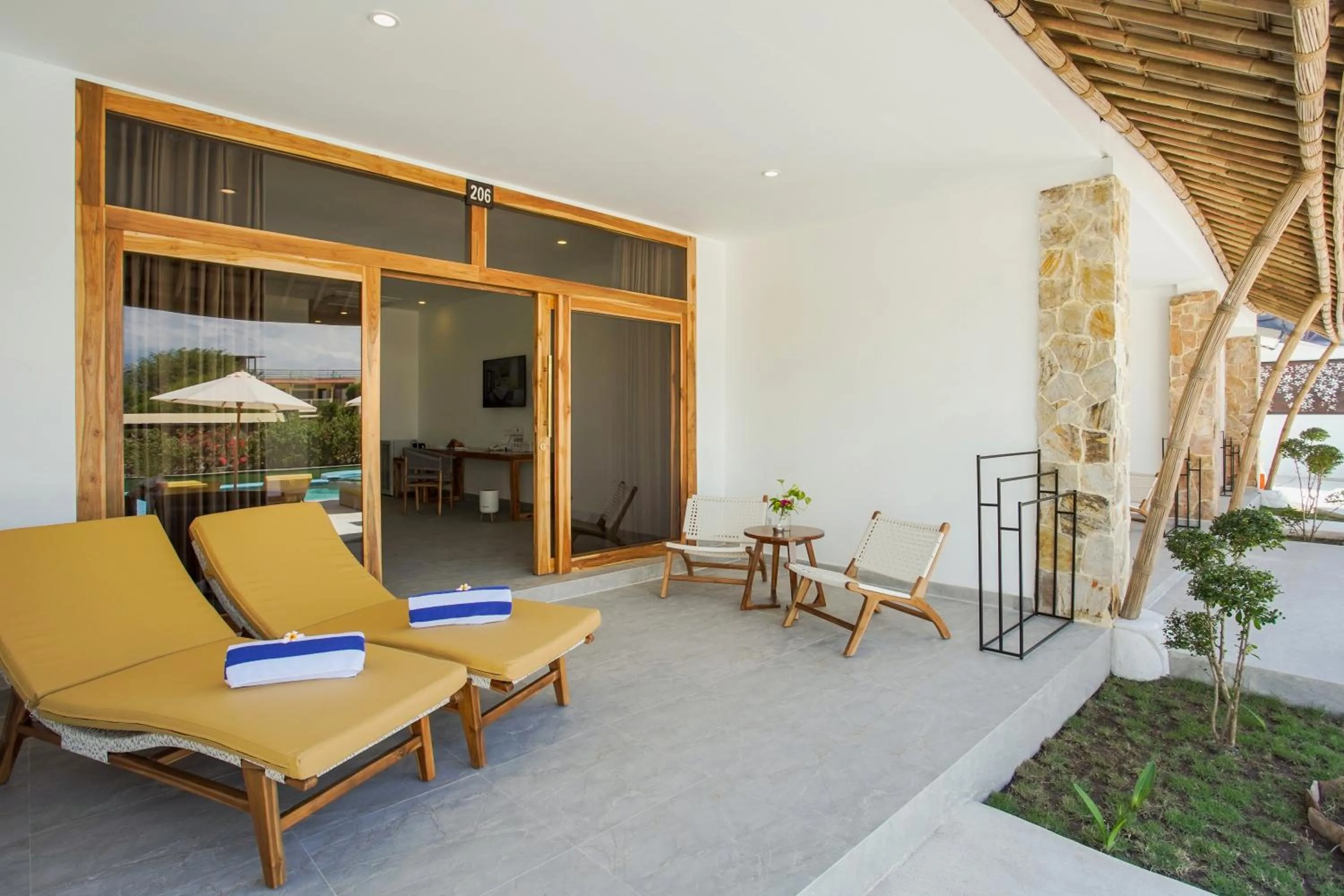 Balcony/Terrace in Pearl of Trawangan