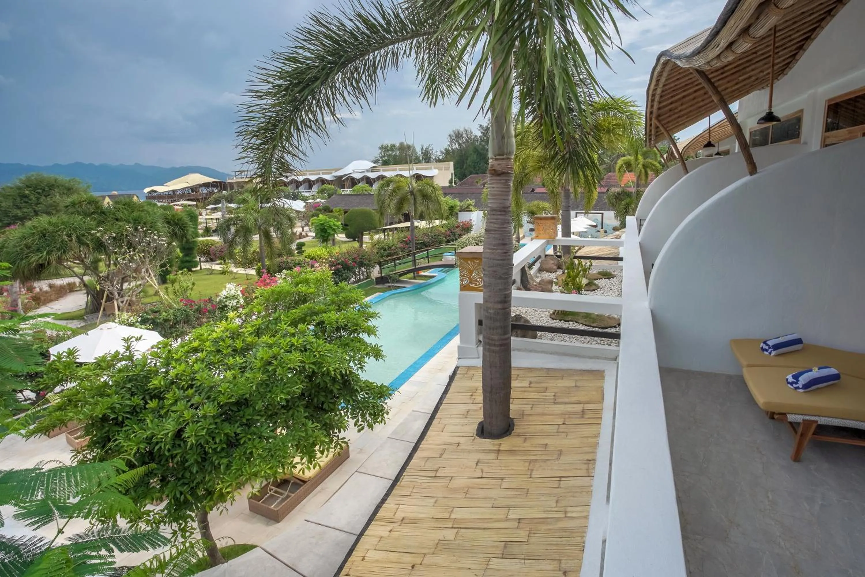 Balcony/Terrace in Pearl of Trawangan