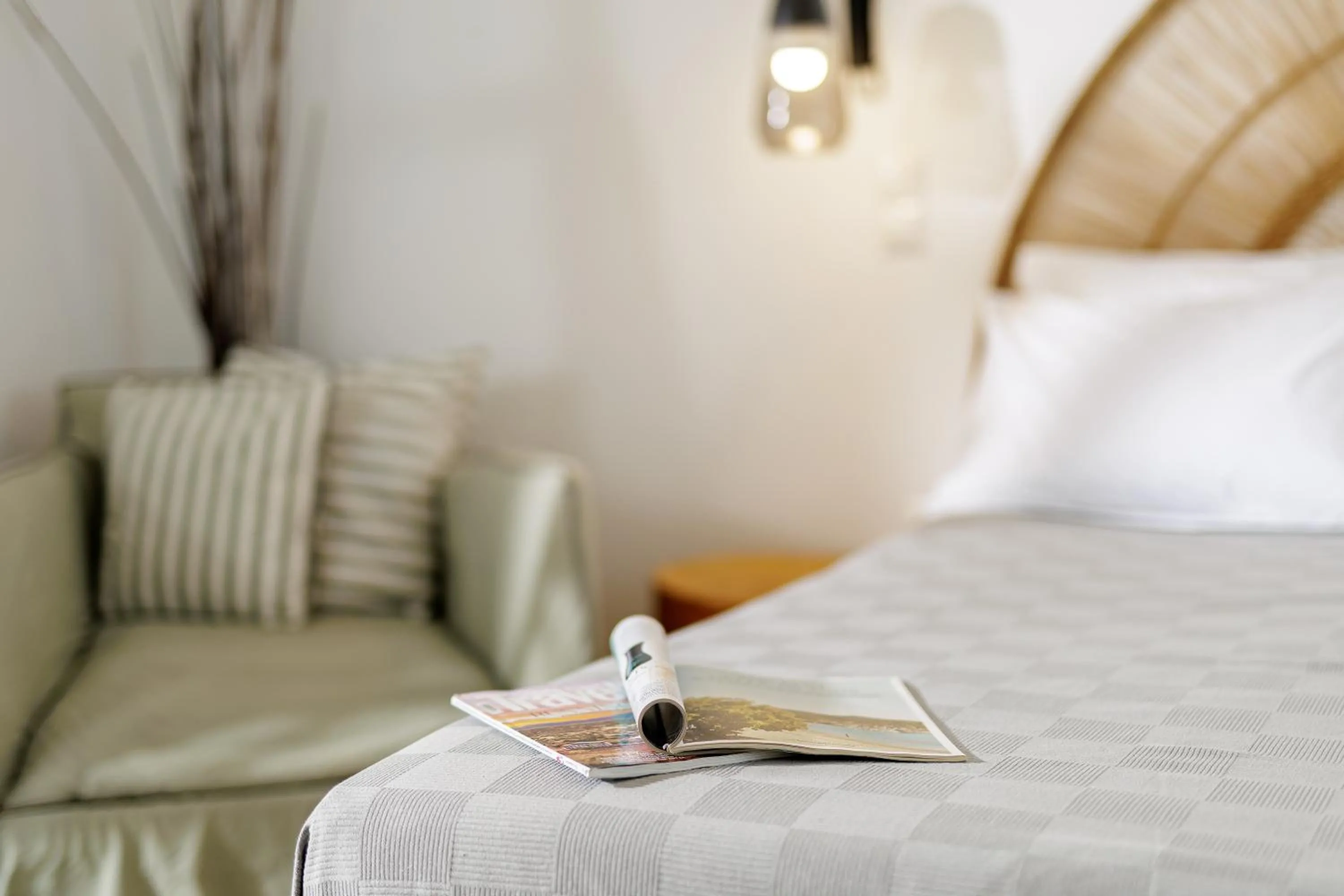 Bed in Bonatsa Beach House