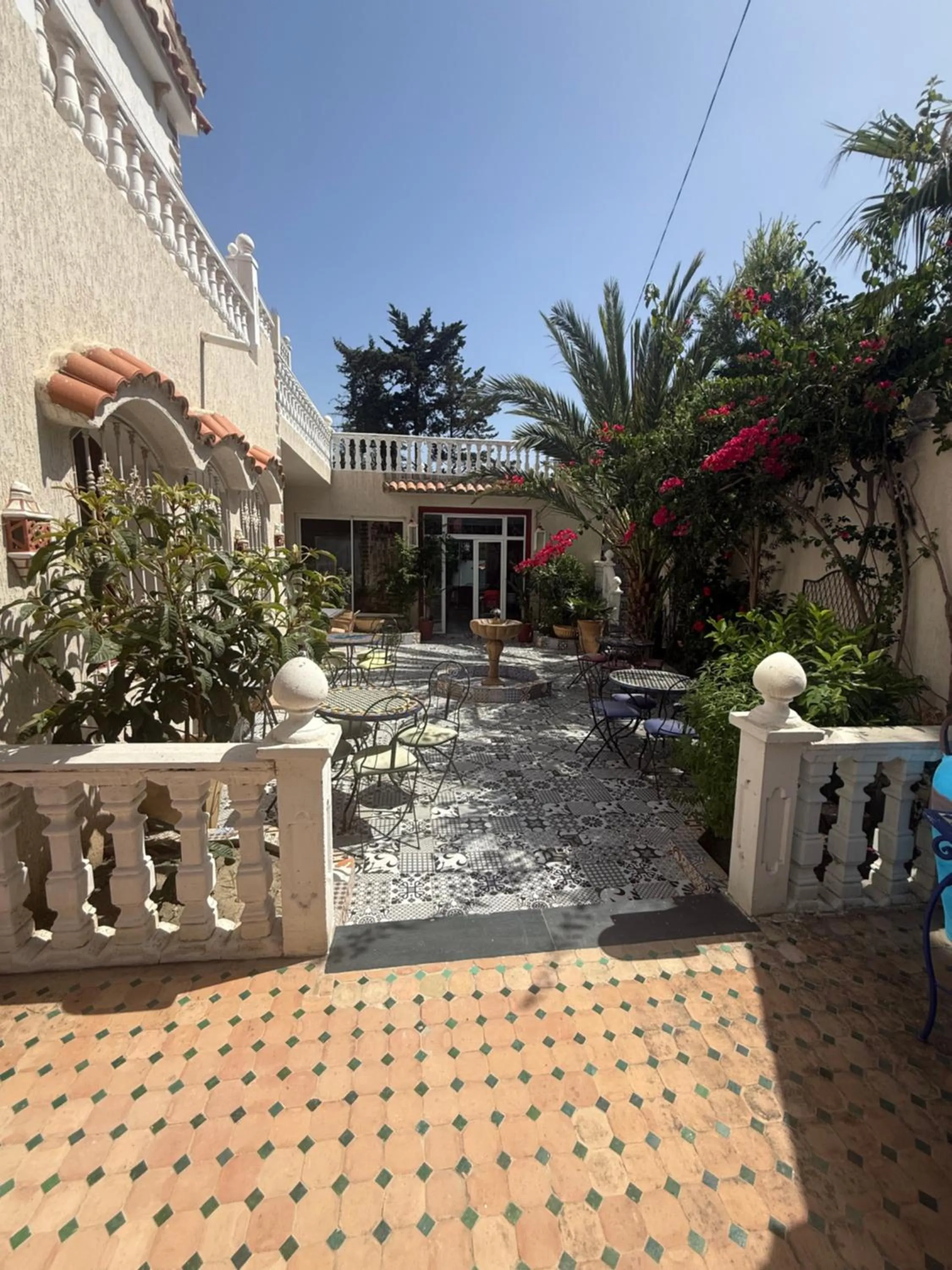 Garden in Malabata Guest House