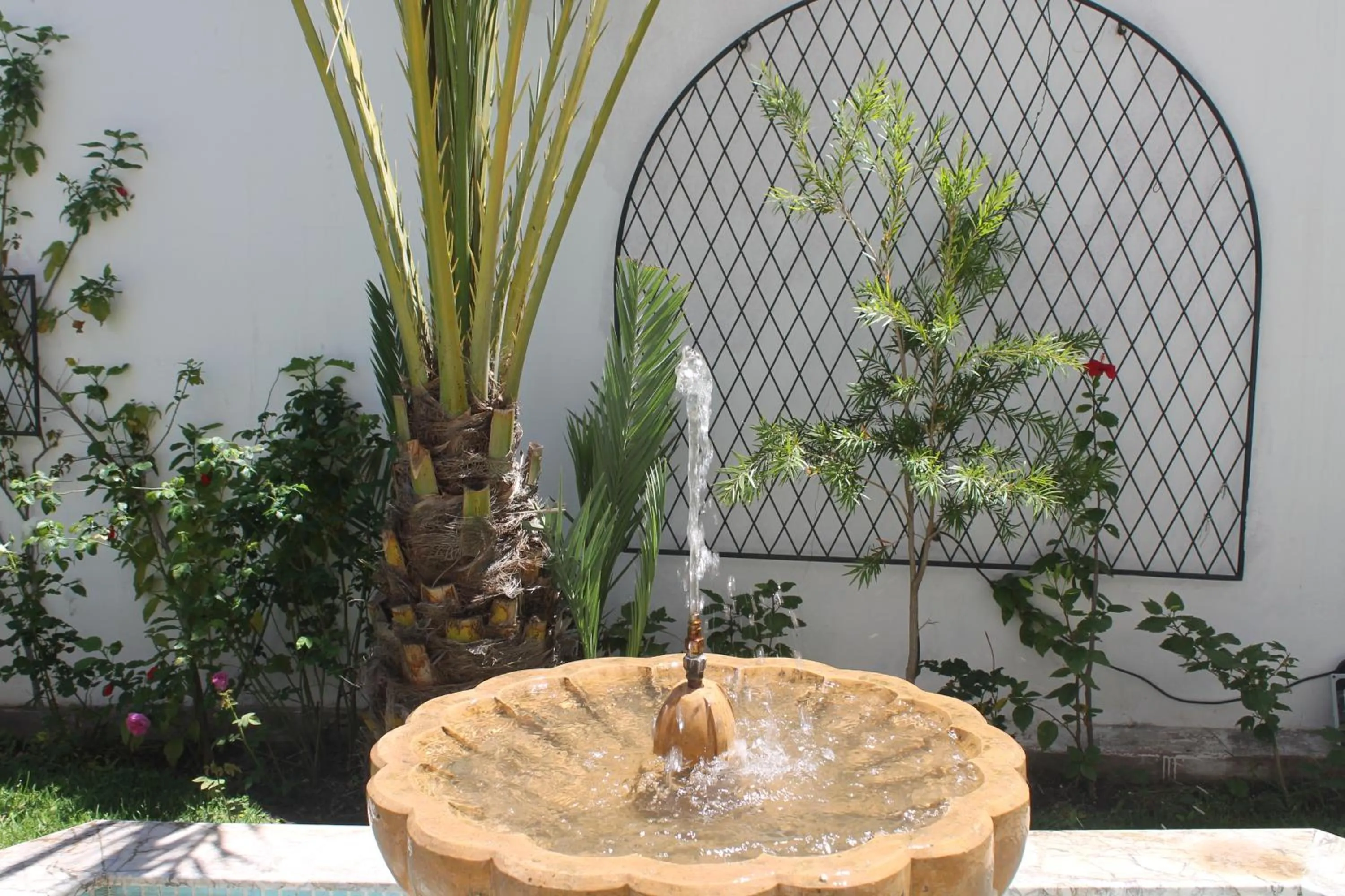 Decorative detail in Malabata Guest House