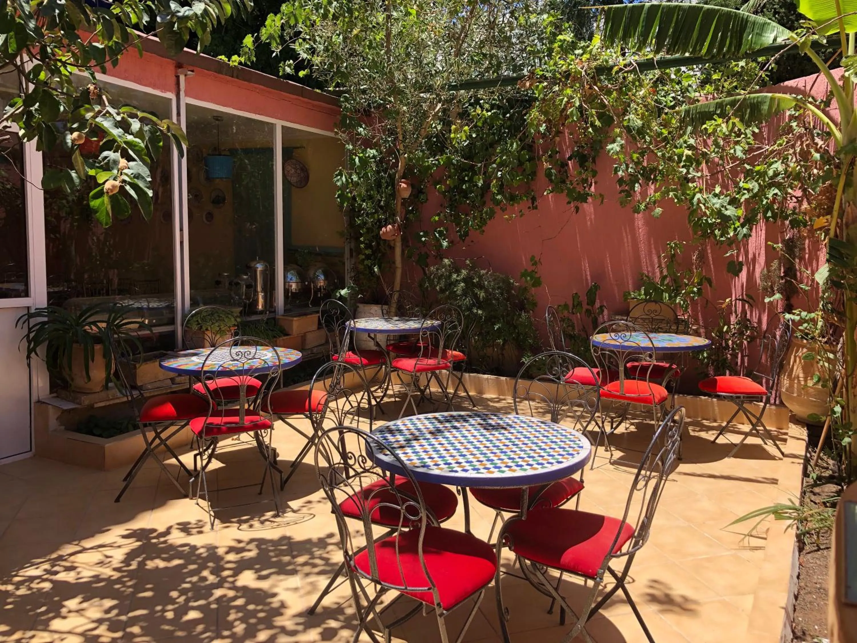 Patio in Malabata Guest House