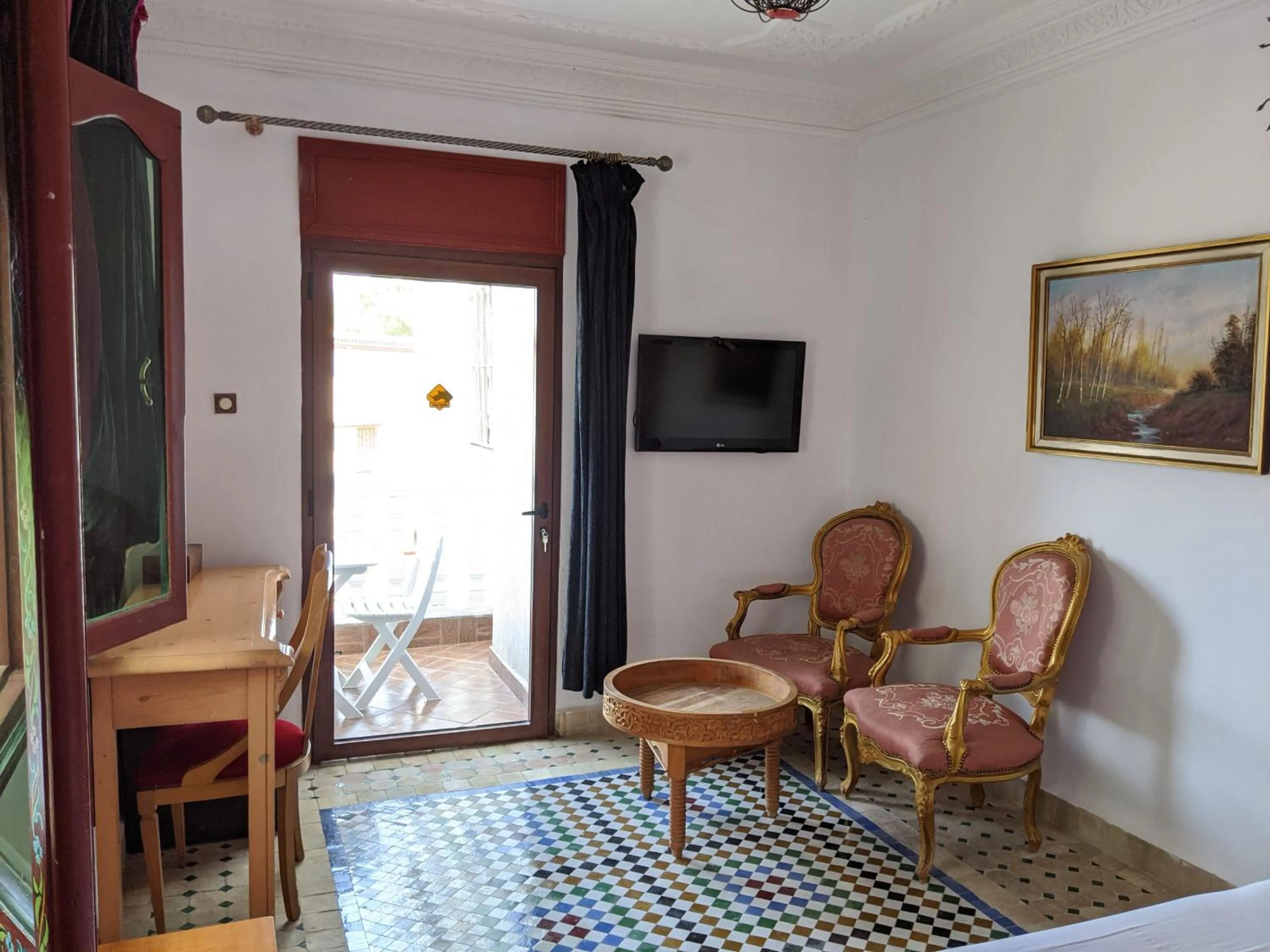 Living room in Malabata Guest House