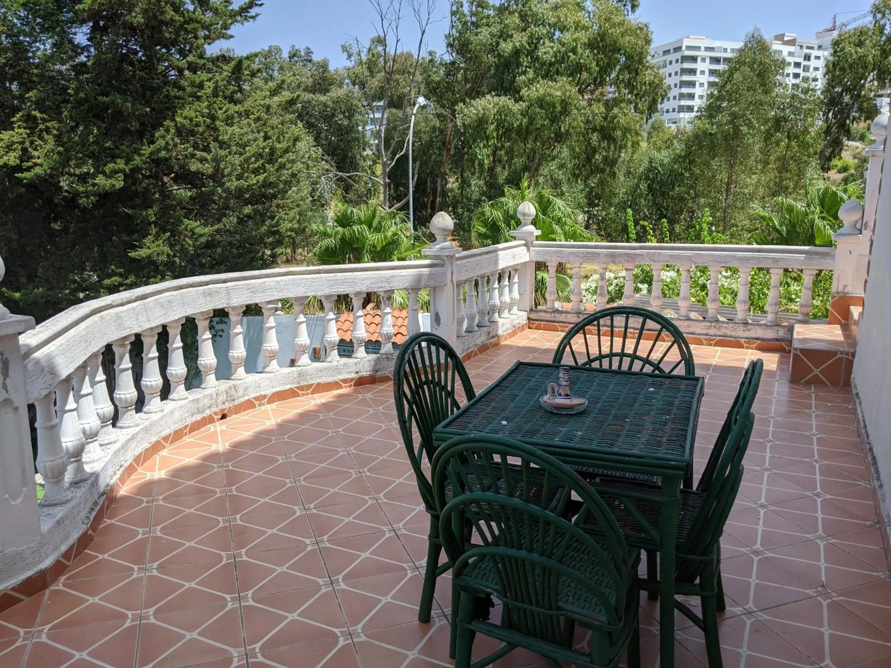 Patio in Malabata Guest House