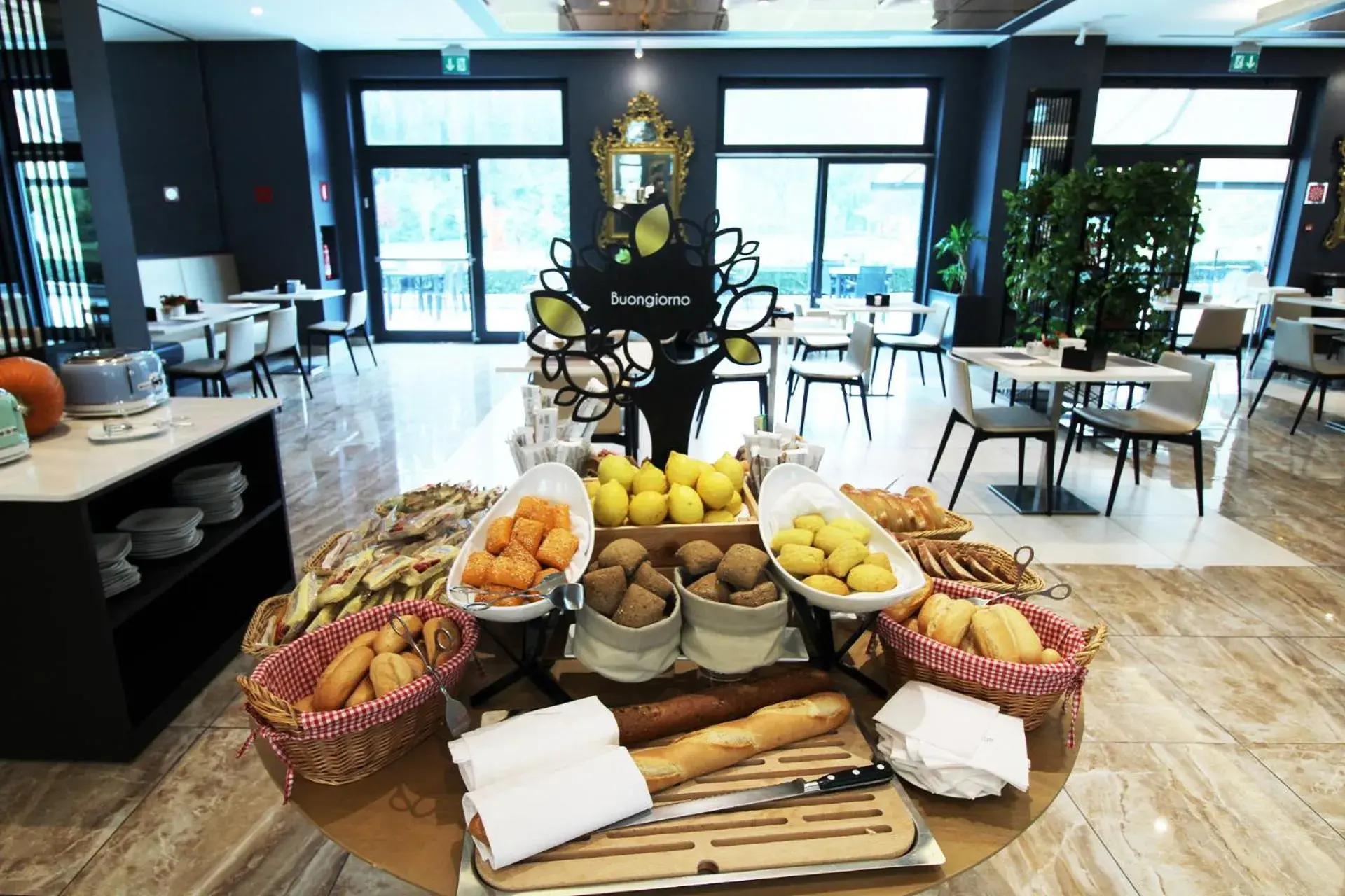 Buffet breakfast in ibis Styles Milano Est Settala Buffet breakfast in ibis Styles Milano Est Settala