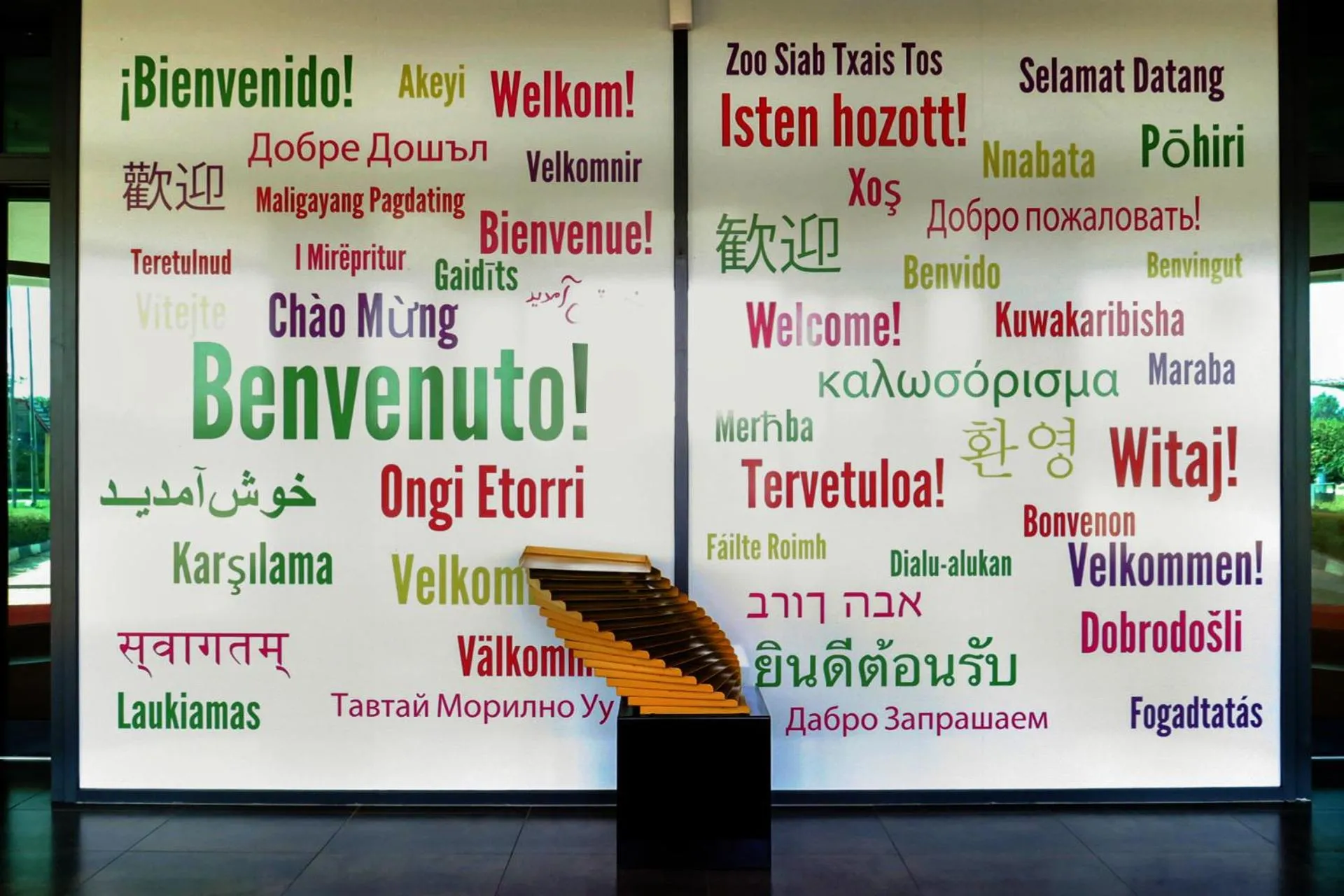 Decorative detail in ibis Styles Milano Est Settala