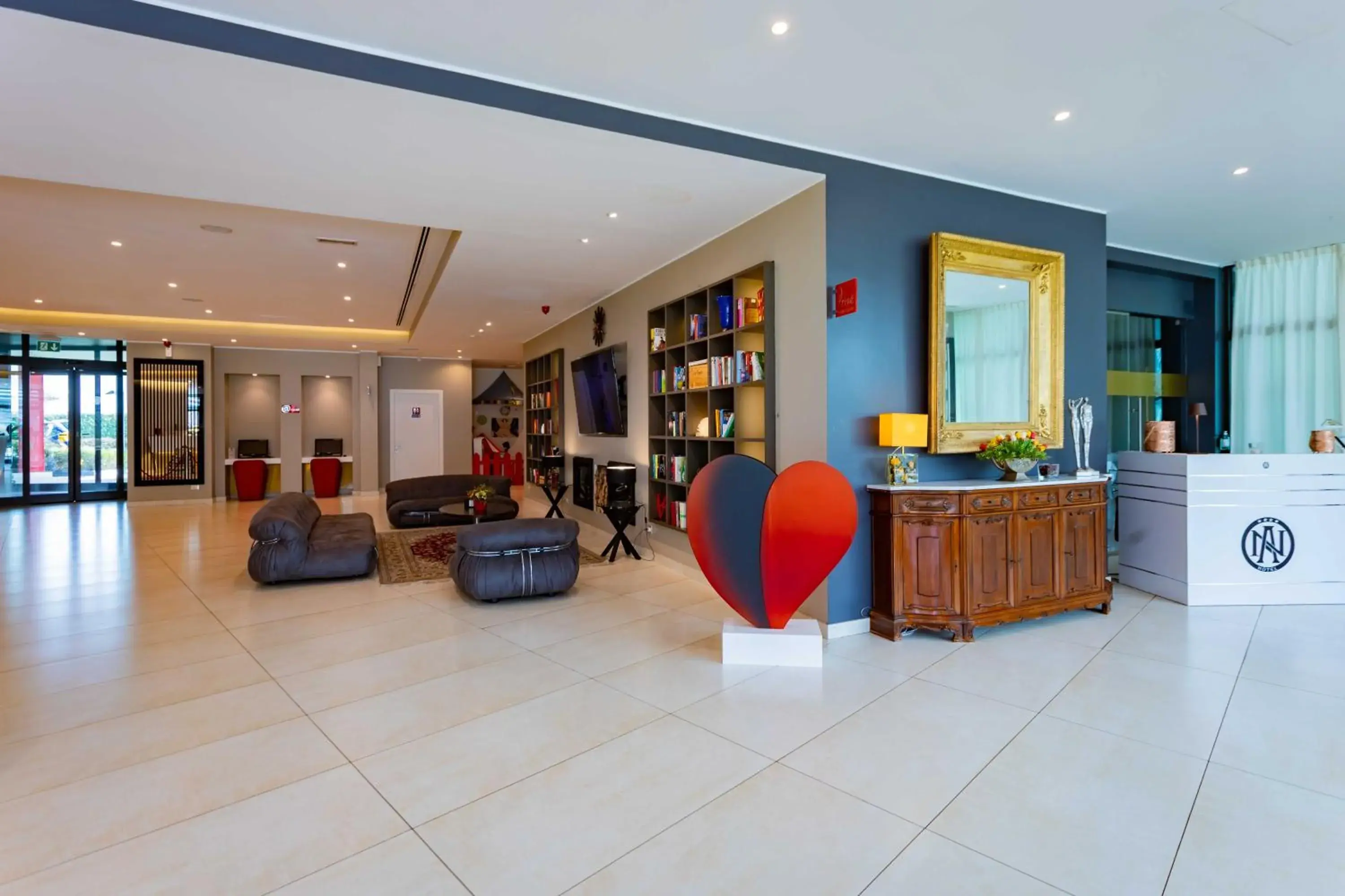 Lobby or reception in ibis Styles Milano Est Settala Lobby or reception in ibis Styles Milano Est Settala