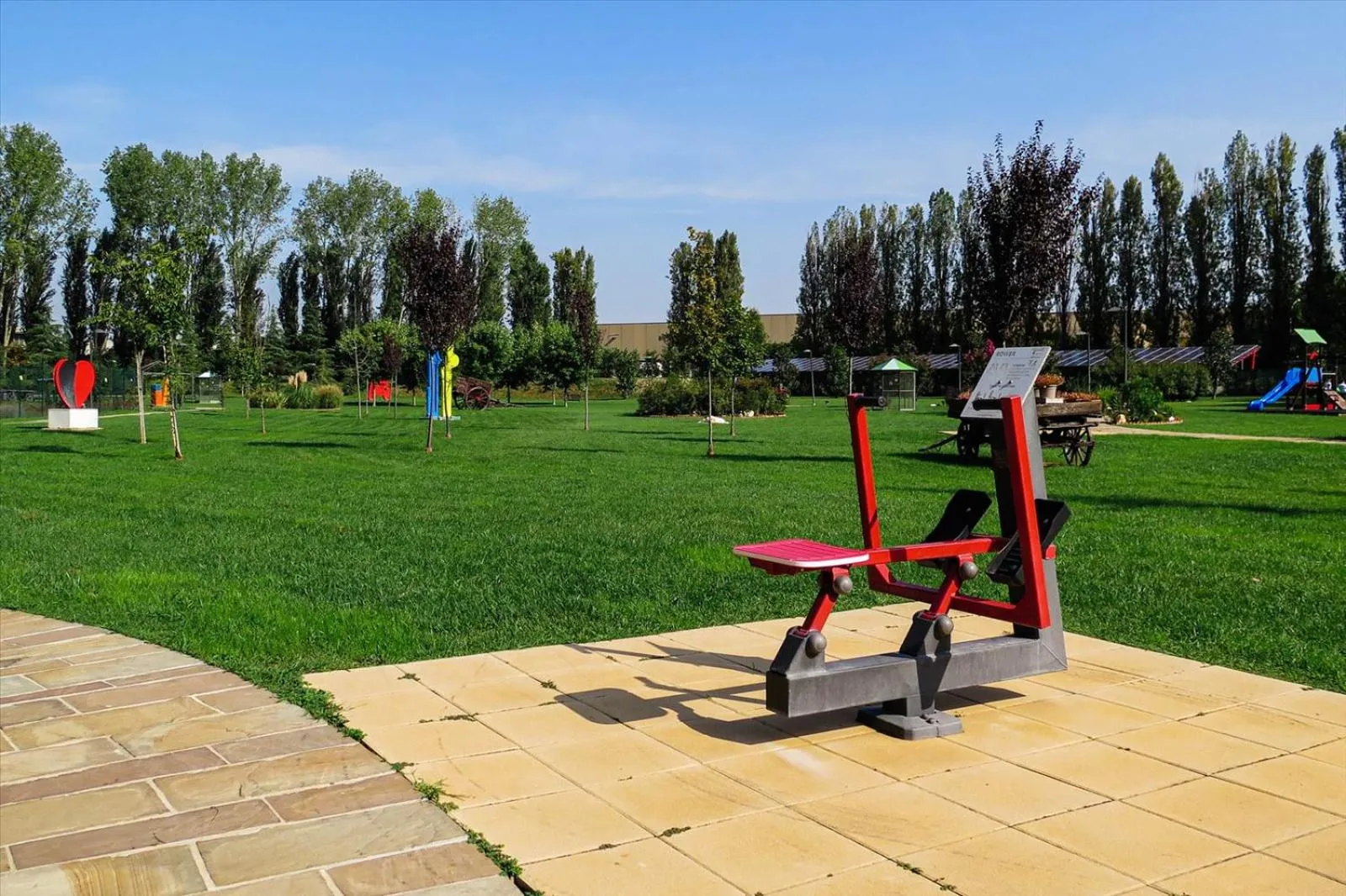 Children play ground in ibis Styles Milano Est Settala