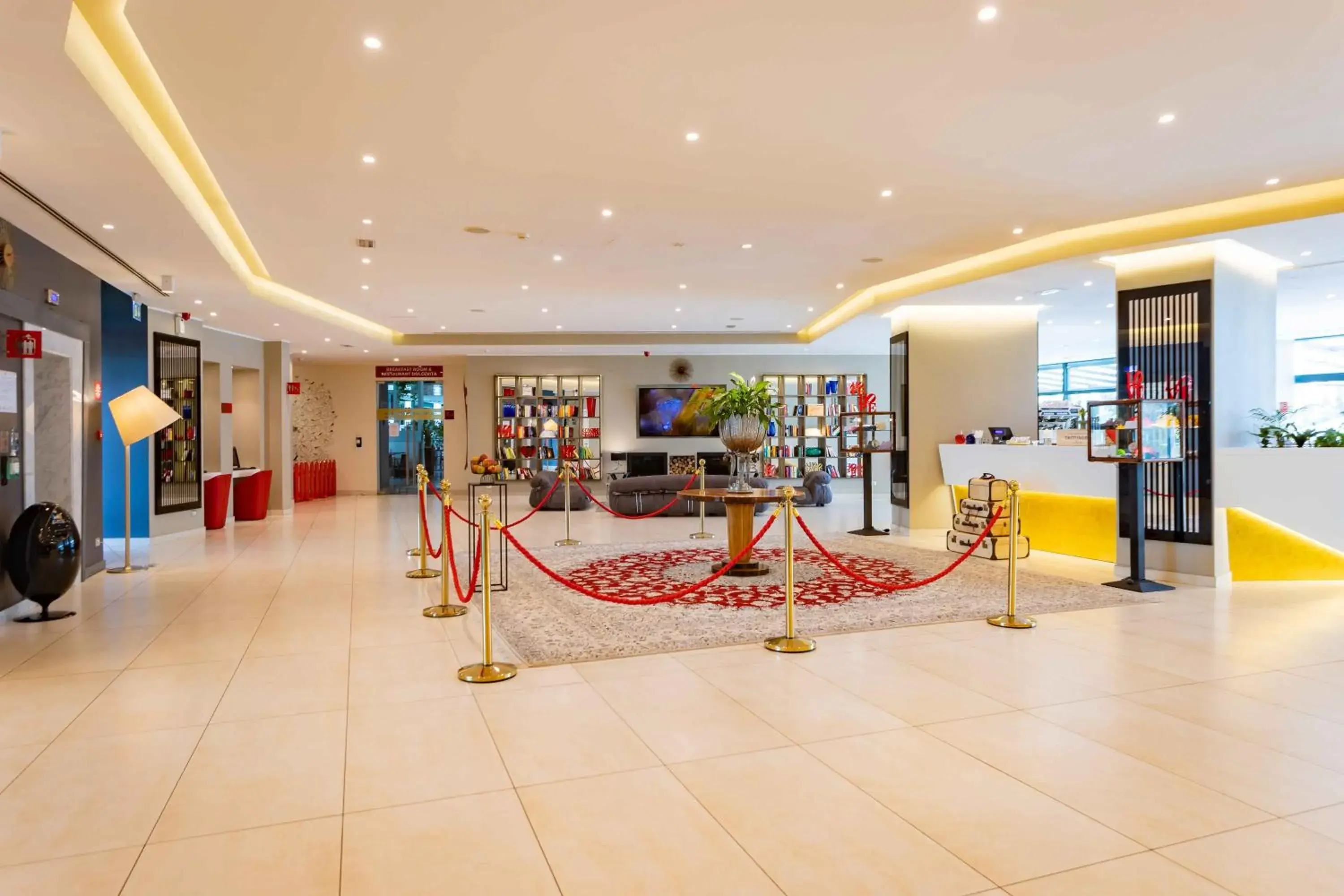 Lobby or reception in ibis Styles Milano Est Settala Lobby or reception in ibis Styles Milano Est Settala