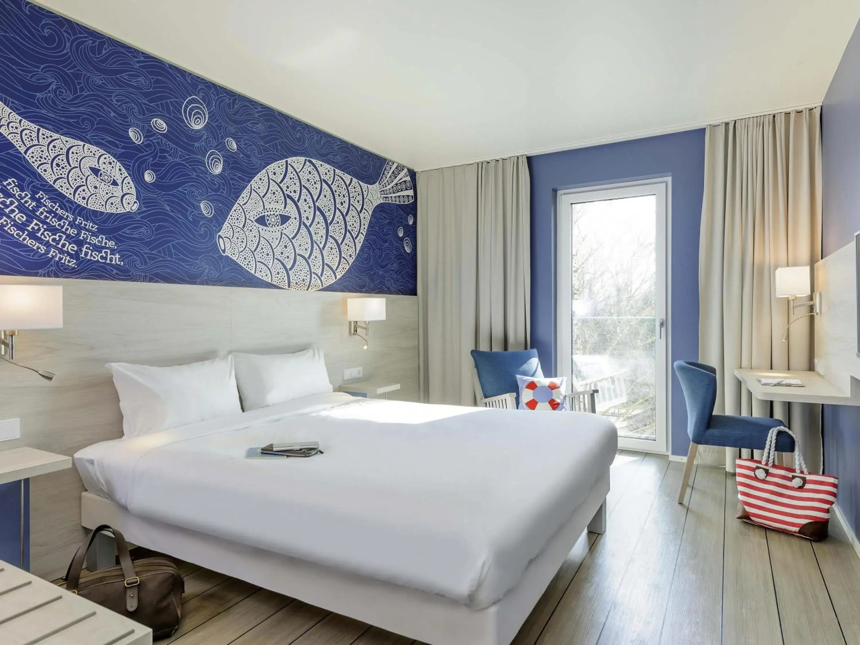 Bedroom, Bed in Ibis Styles Konstanz Bedroom, Bed in Ibis Styles Konstanz
