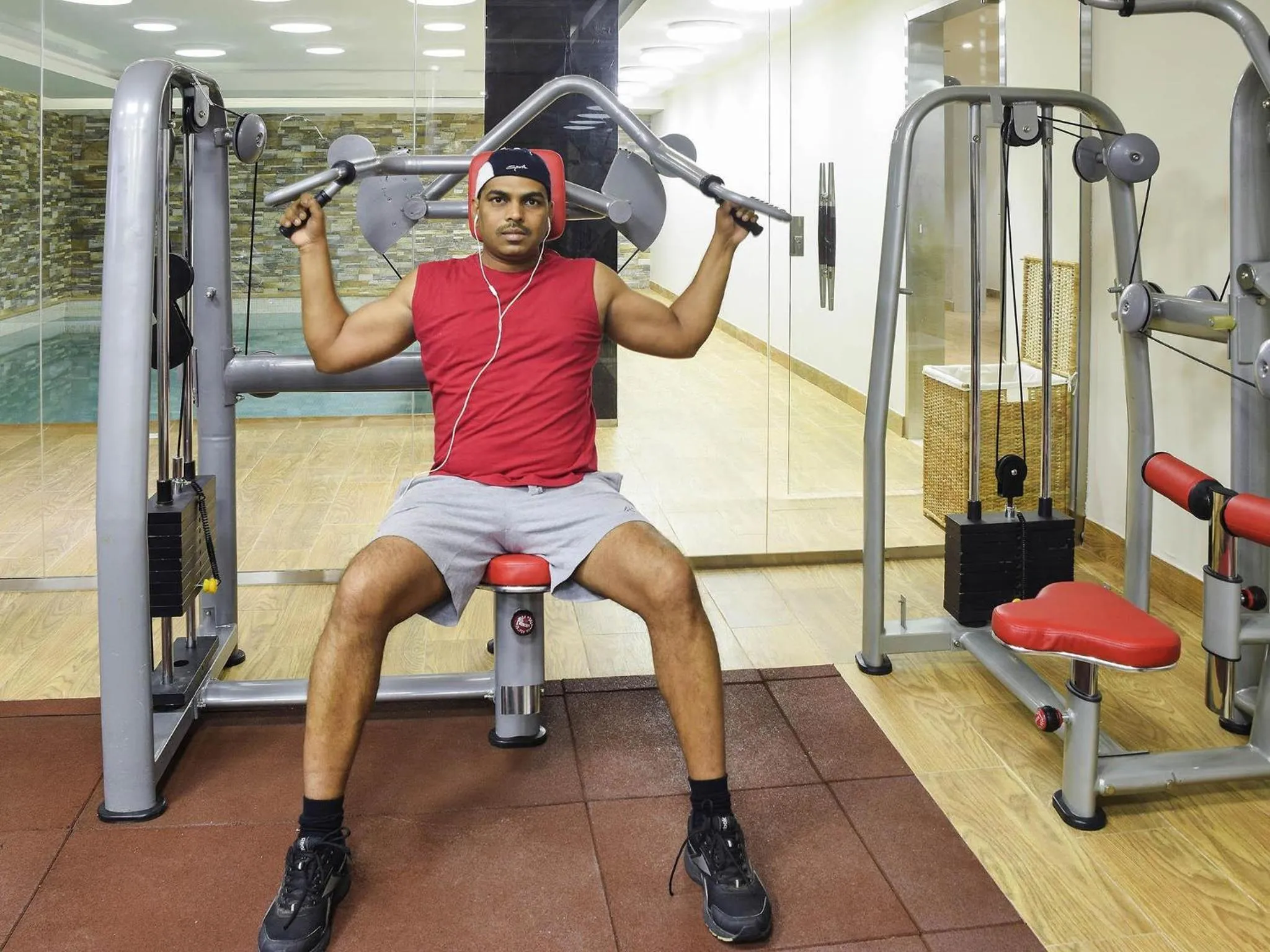 Fitness centre/facilities in Novotel Suites Riyadh Centre