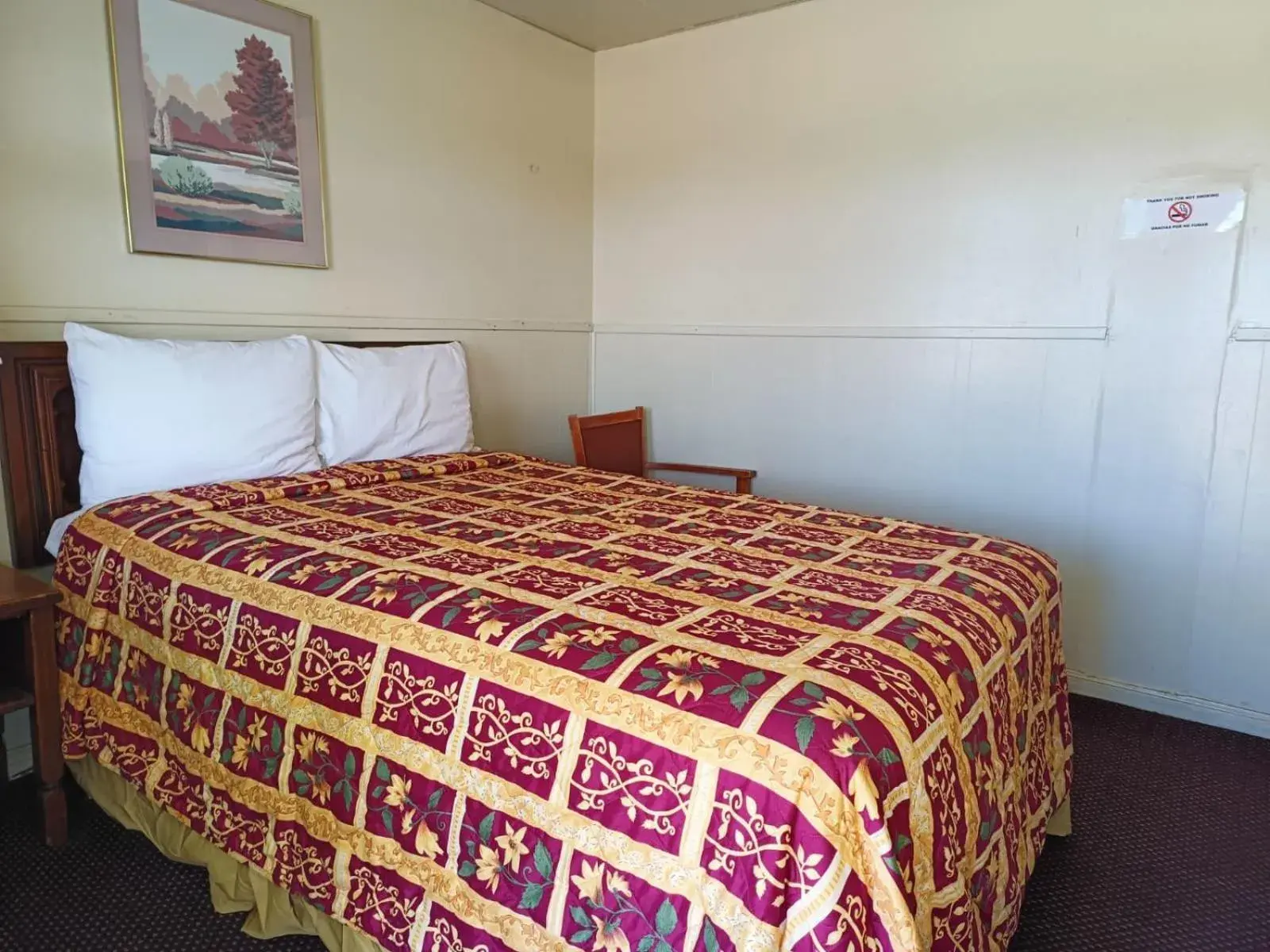 Bedroom, Bed in Triangle Motel by OYO Mexia Texas Bedroom, Bed in Triangle Motel by OYO Mexia Texas