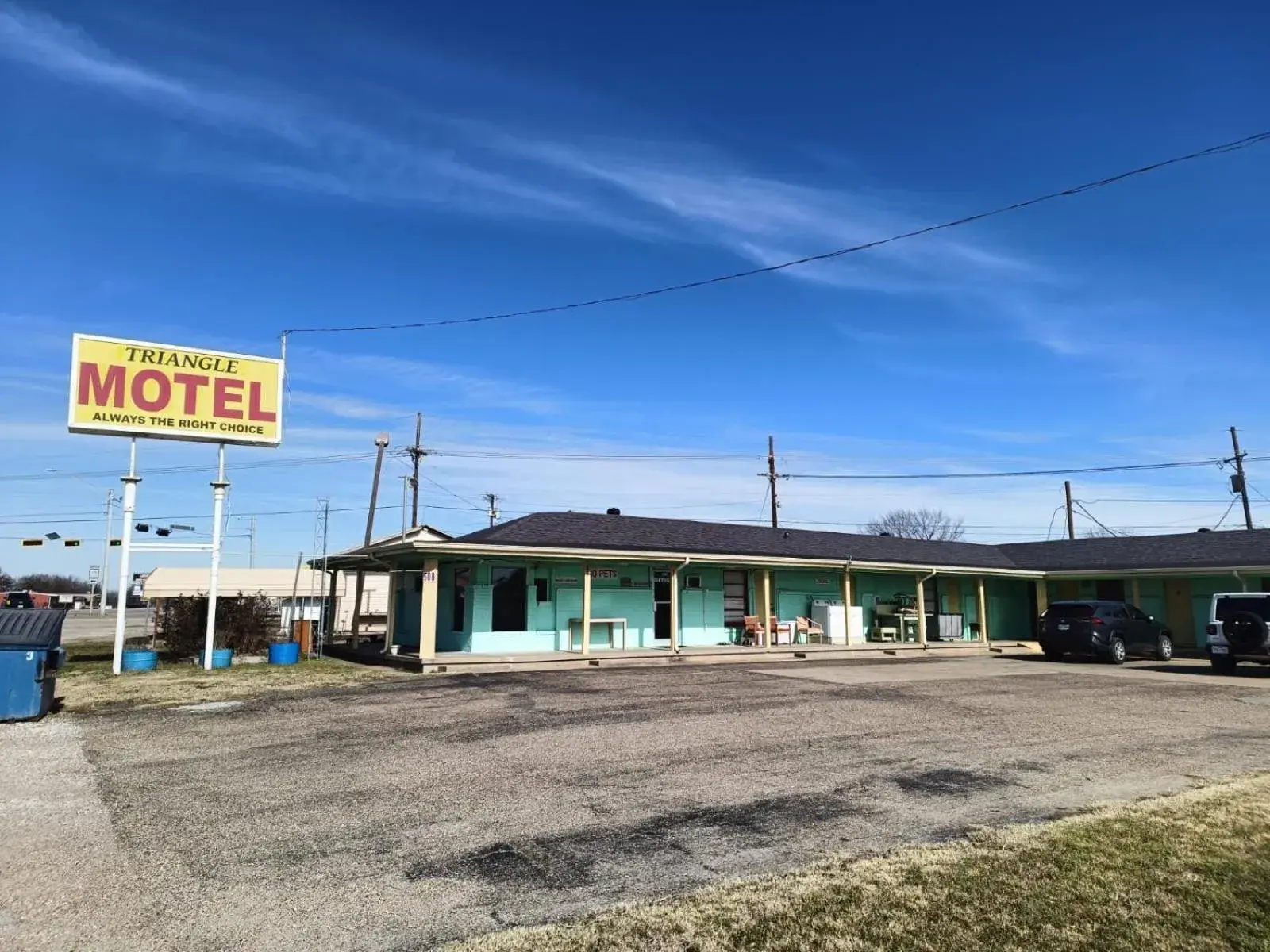 Facade/entrance in Triangle Motel by OYO Mexia Texas Facade/entrance in Triangle Motel by OYO Mexia Texas