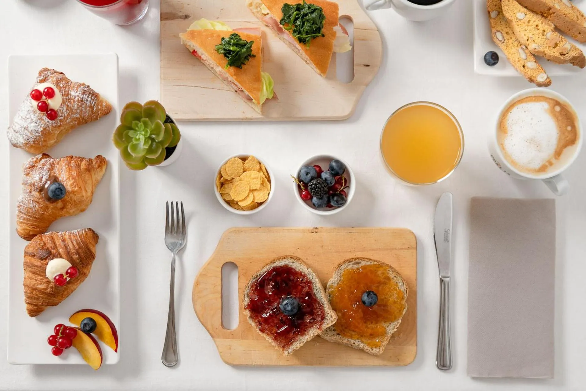 Breakfast in Hotel Eliseo Riccione